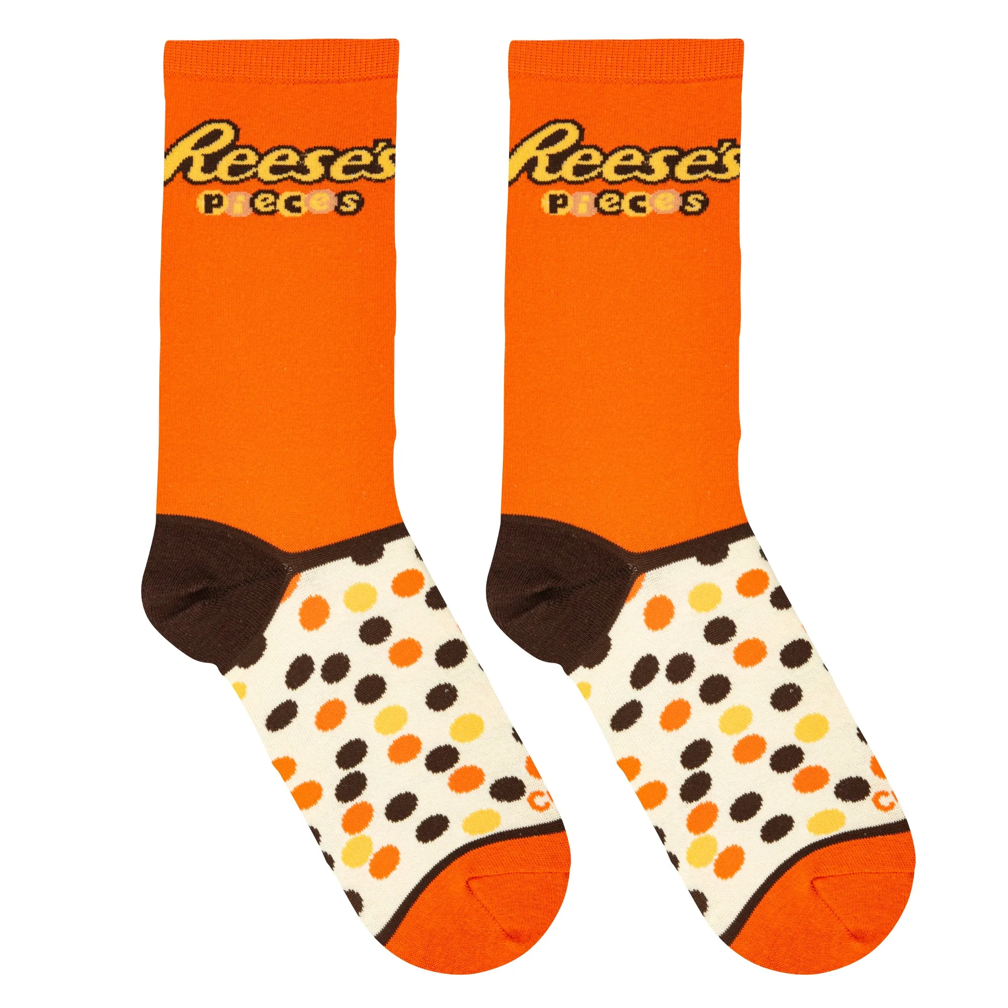 Reese's Pieces Women's Crew Socks sold by Odd Sox product image thumbnail 5