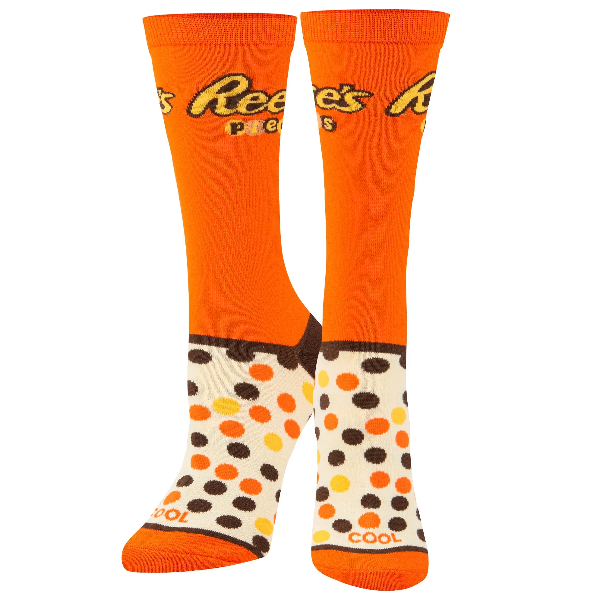 Reese's Pieces Women's Crew Socks sold by Odd Sox product image thumbnail 2