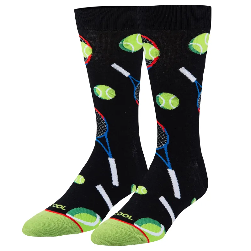 Tennis Men's Crew Socks sold by Odd Sox