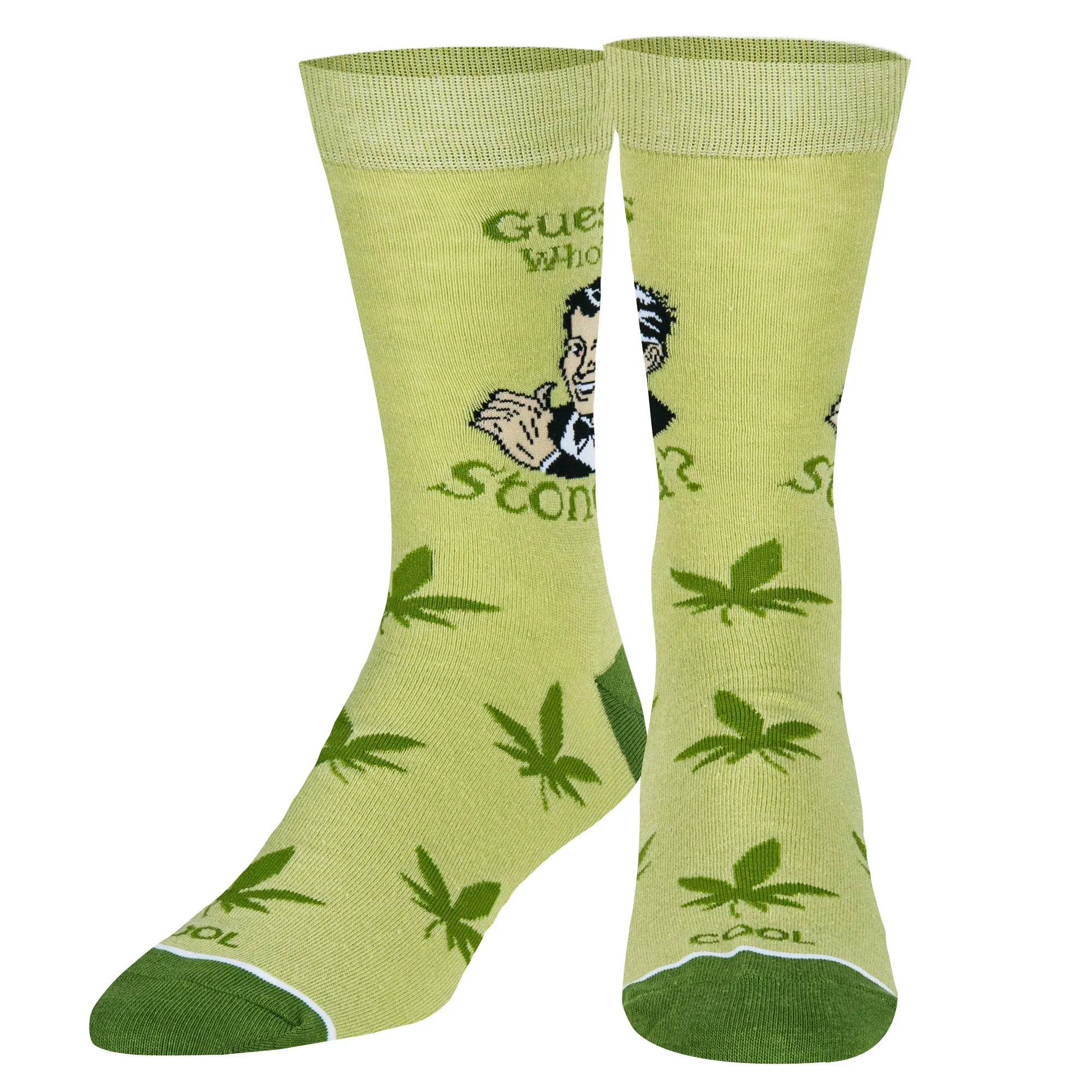 Guess Who's Stoned Men's Crew Socks sold by Odd Sox product image thumbnail 2