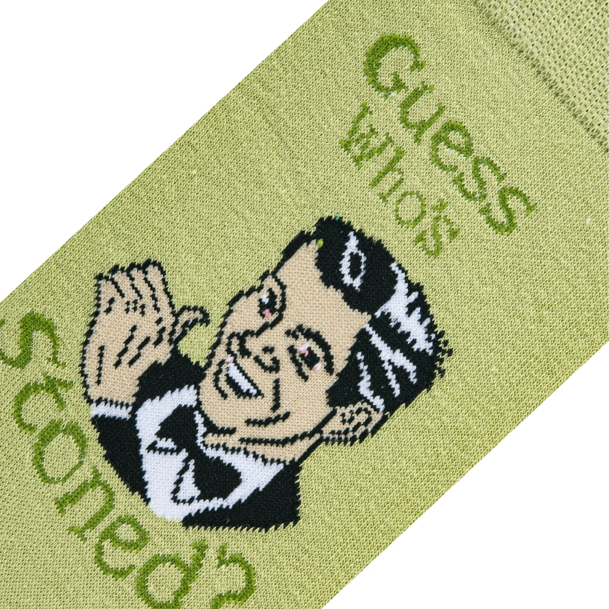 Guess Who's Stoned Men's Crew Socks sold by Odd Sox product image thumbnail 4