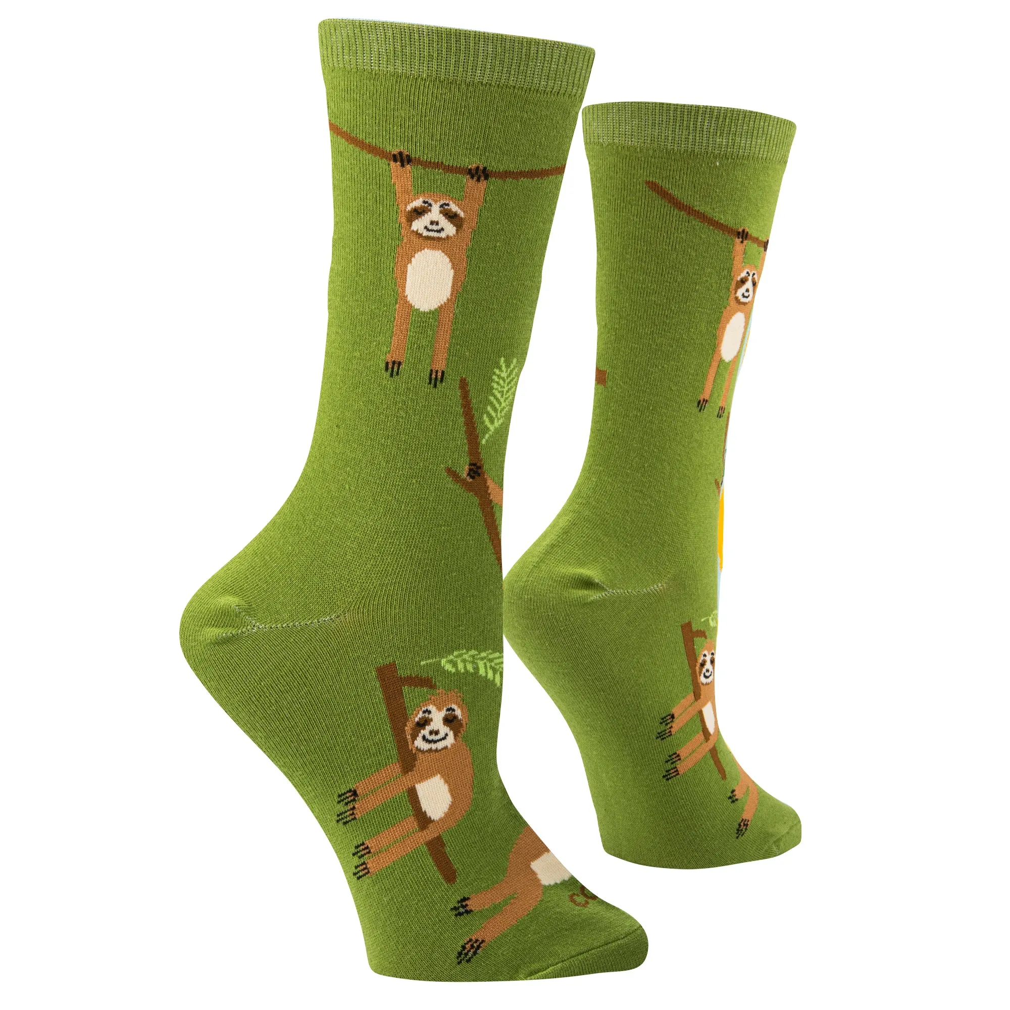 Sloths Women's Crew Socks sold by Odd Sox product image thumbnail 3