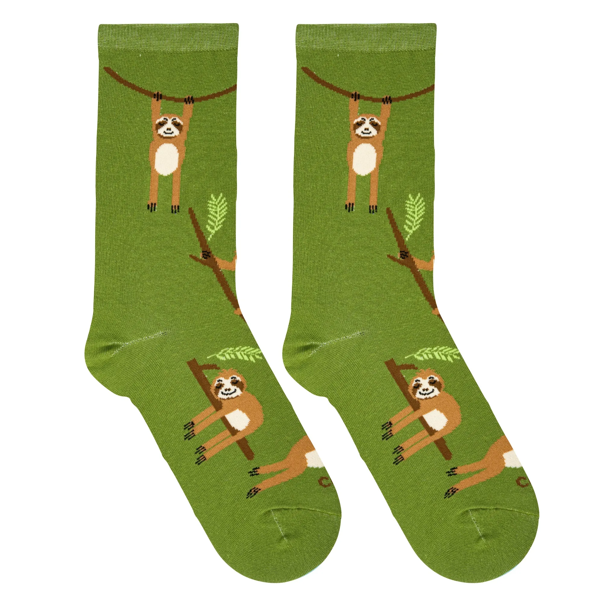 Sloths Women's Crew Socks sold by Odd Sox product image thumbnail 5