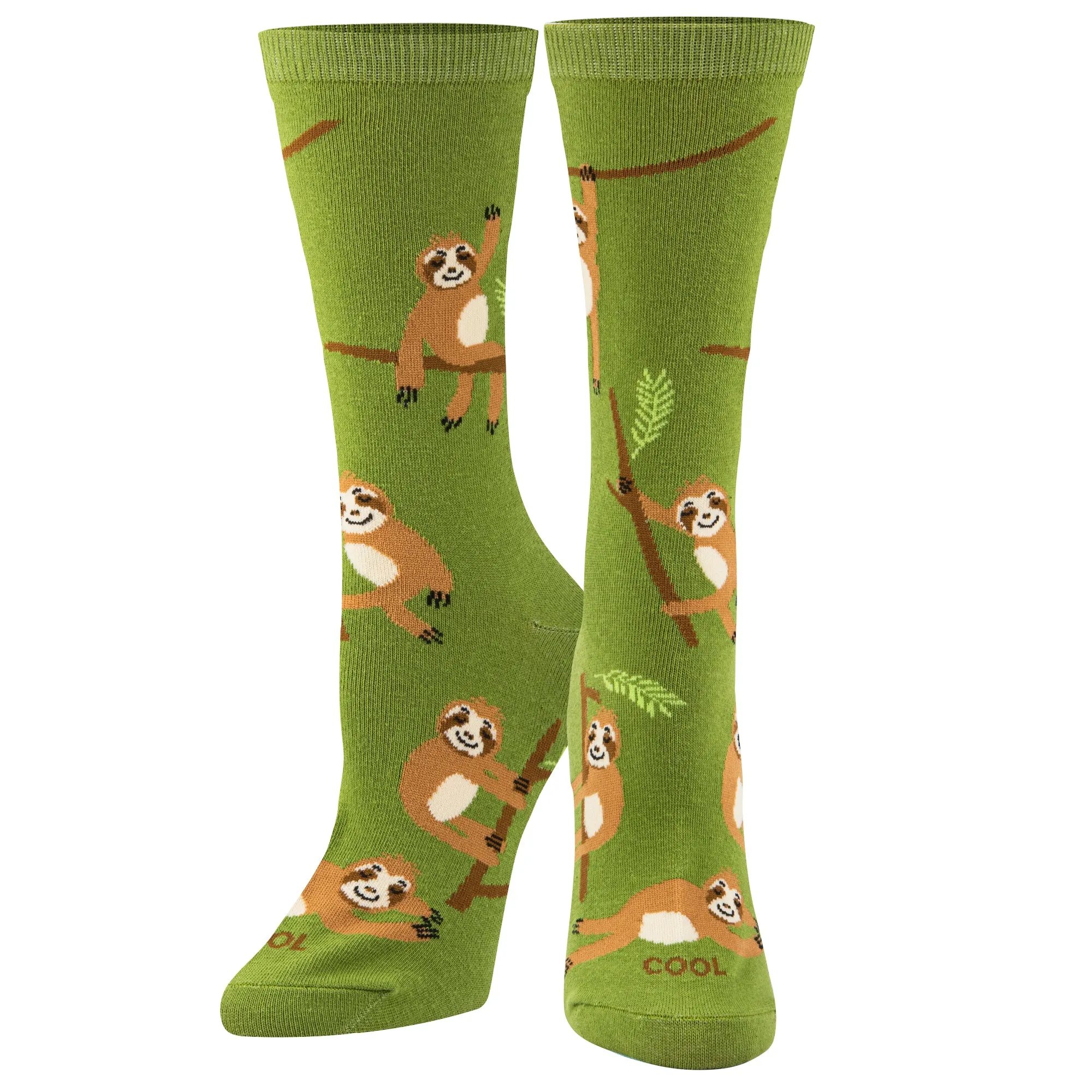 Sloths Women's Crew Socks sold by Odd Sox product image thumbnail 2