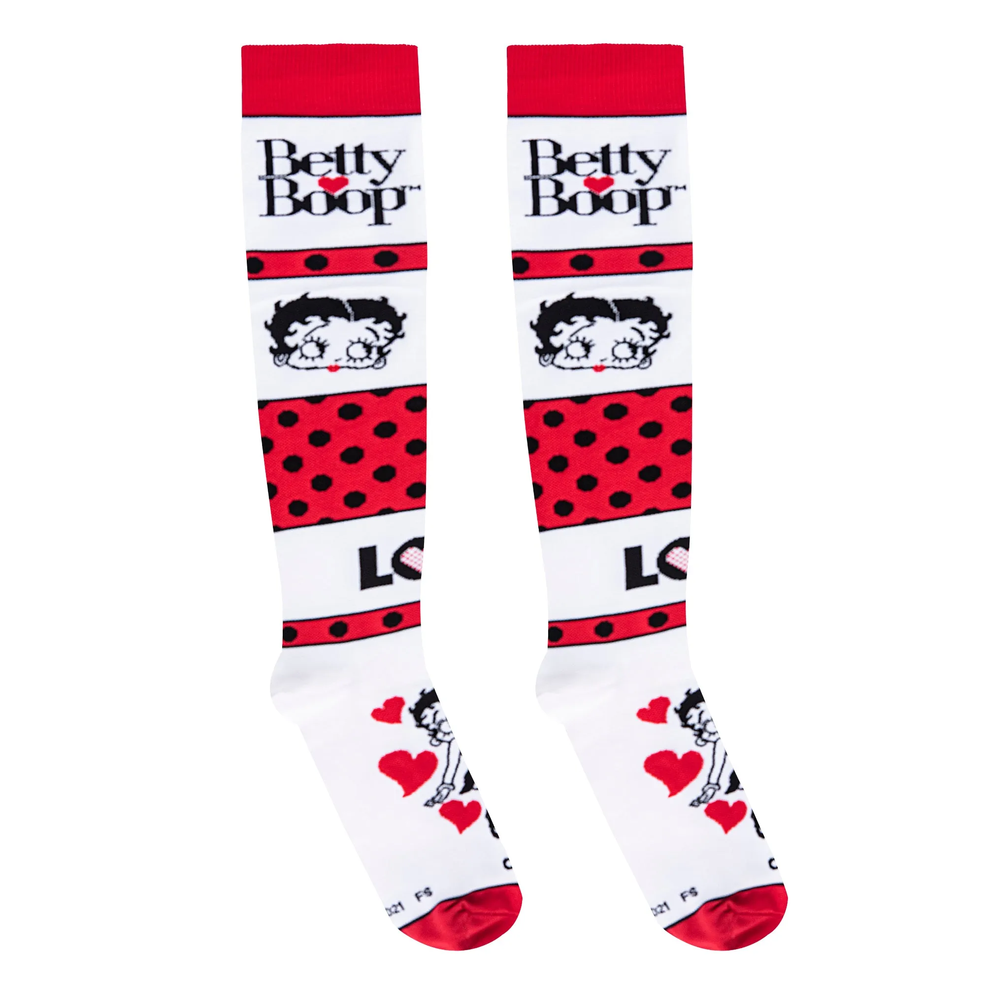 Betty Boop Compression Socks sold by Odd Sox product image thumbnail 5