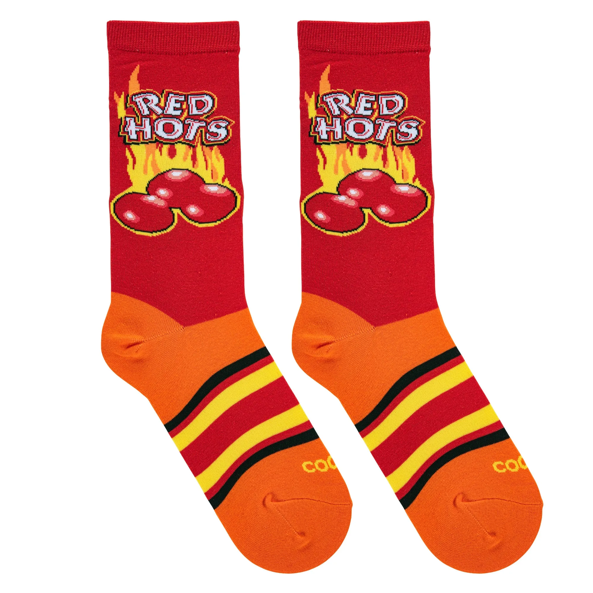 Red Hots Women's Crew Socks sold by Odd Sox product image thumbnail 5
