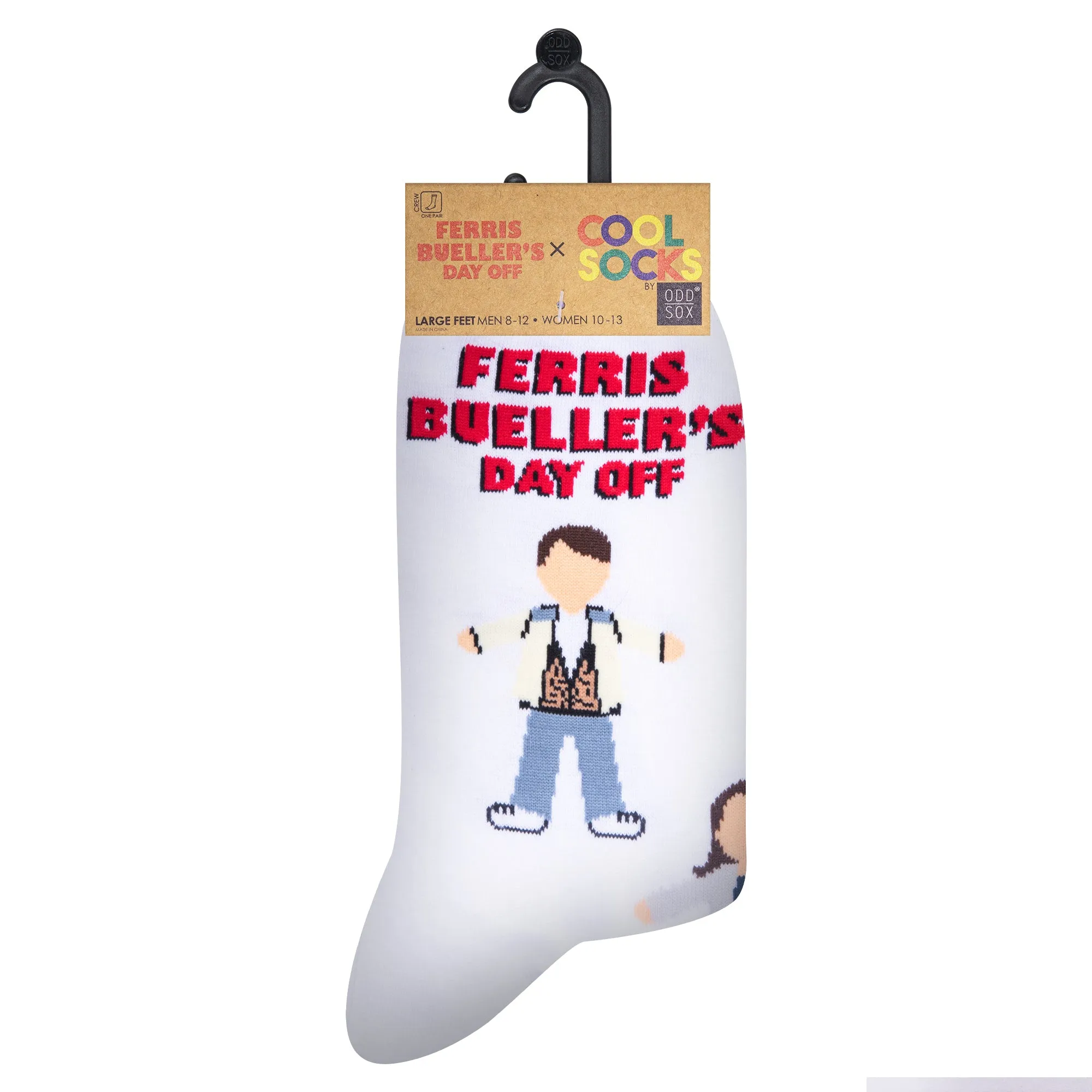 Ferris Buellers Day Off Men's Crew Socks sold by Odd Sox product image thumbnail 5