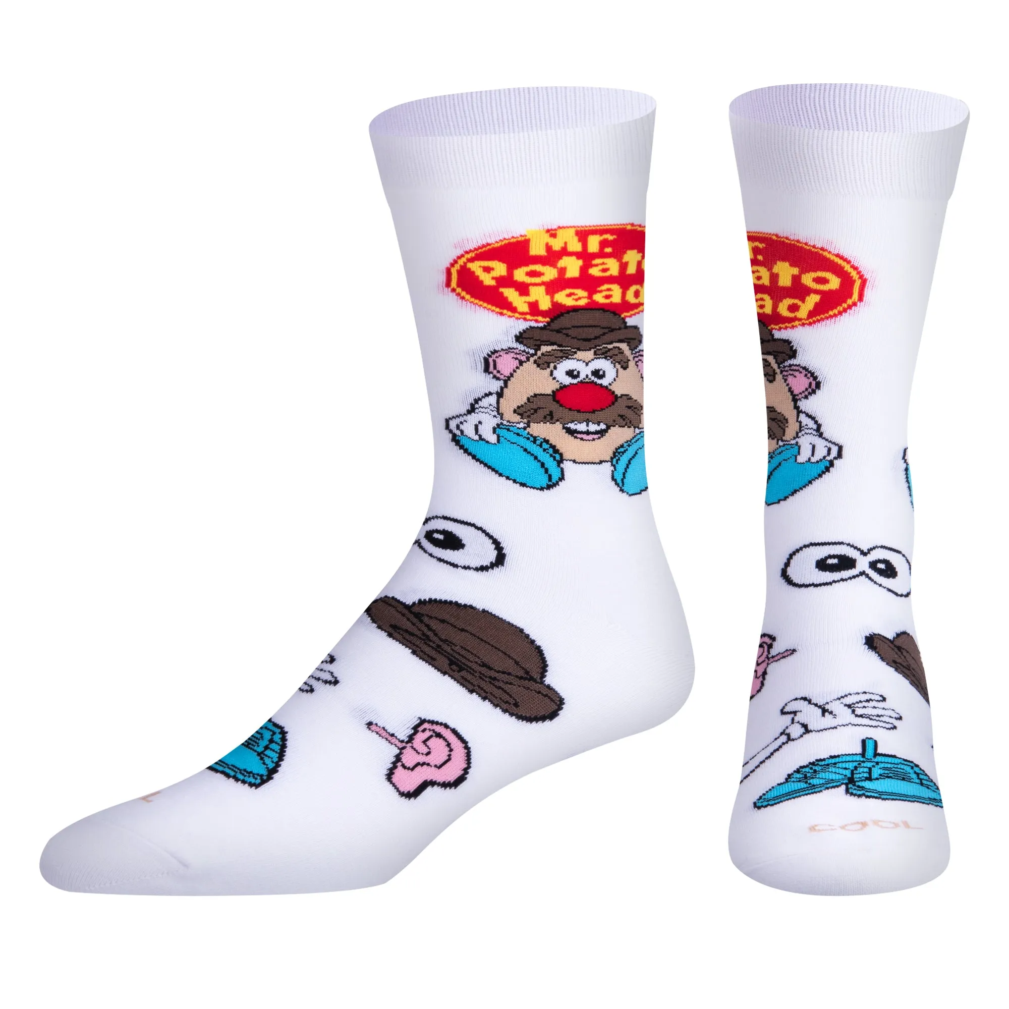 Mr. Potato Head Men's Crew Socks sold by Odd Sox product image thumbnail 2