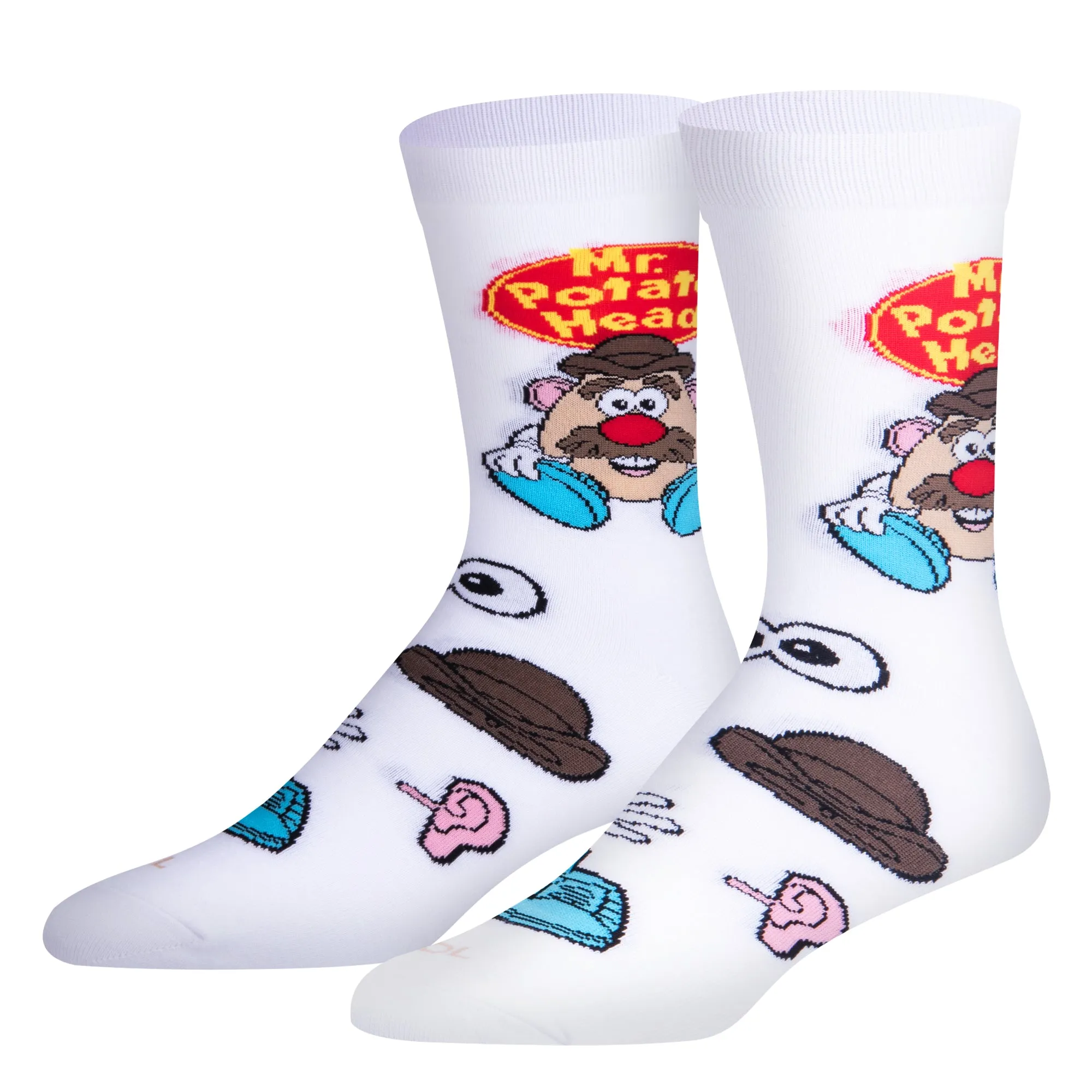 Mr. Potato Head Men's Crew Socks sold by Odd Sox