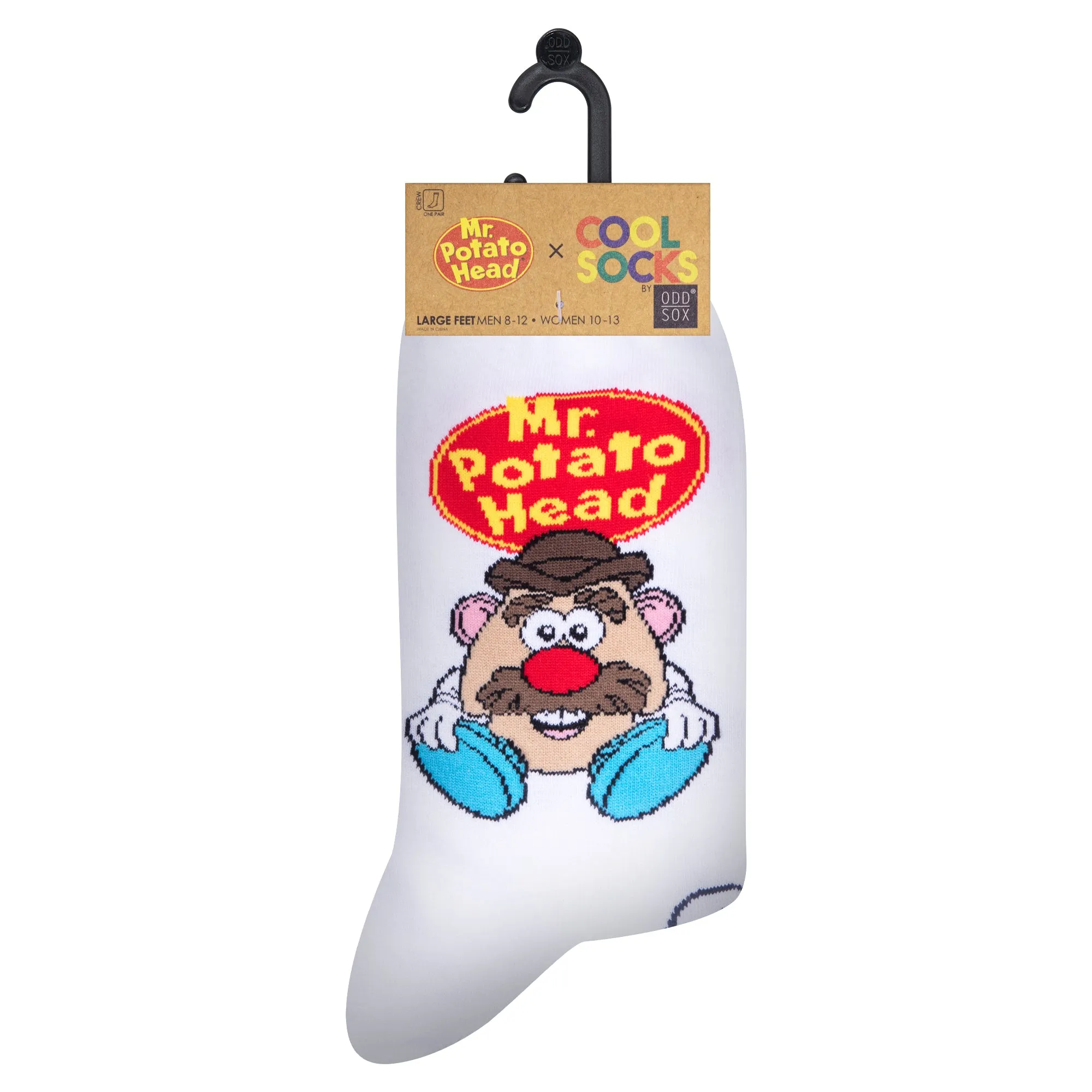 Mr. Potato Head Men's Crew Socks sold by Odd Sox product image thumbnail 5