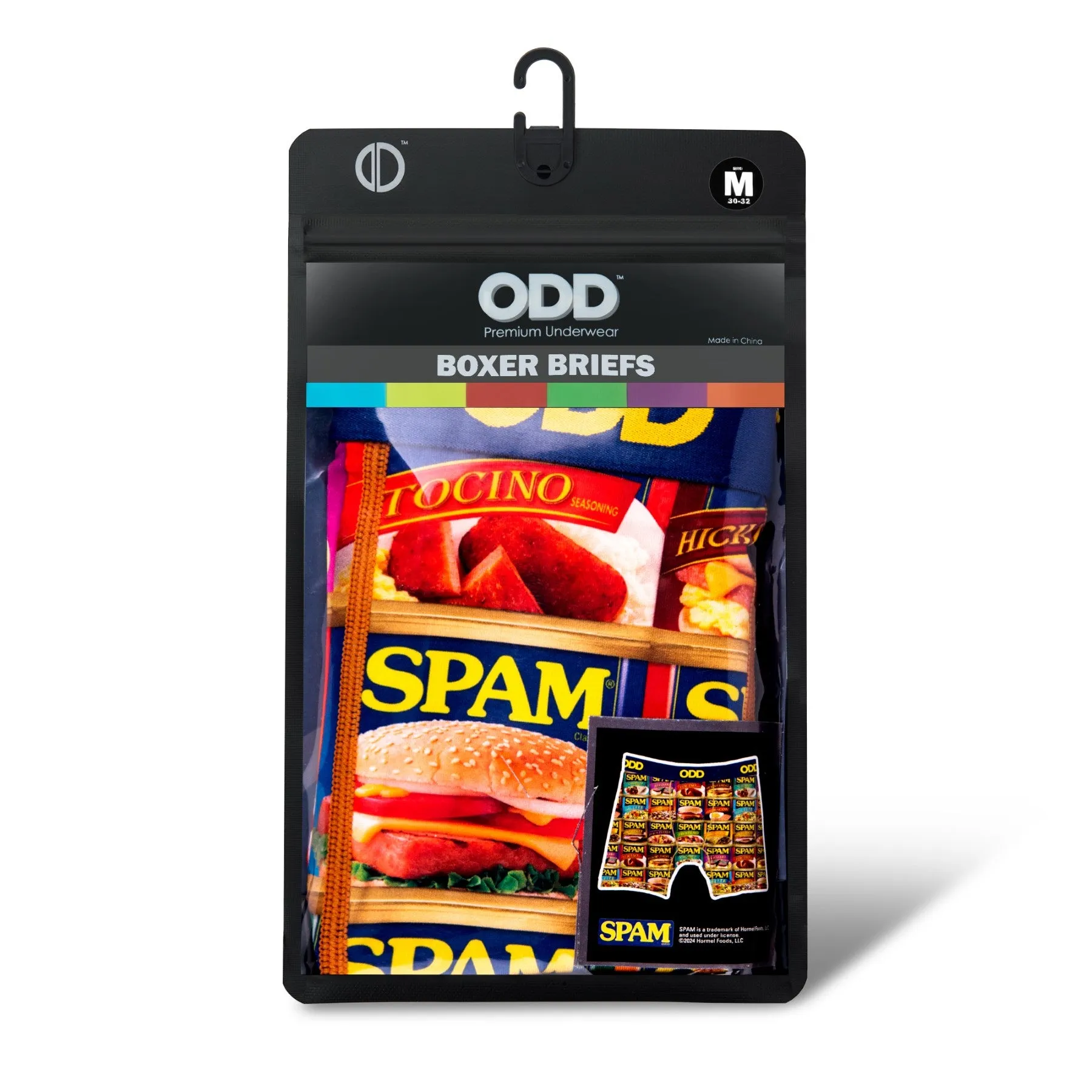 SPAM Flavors Men's Boxer Briefs sold by Odd Sox product image thumbnail 5
