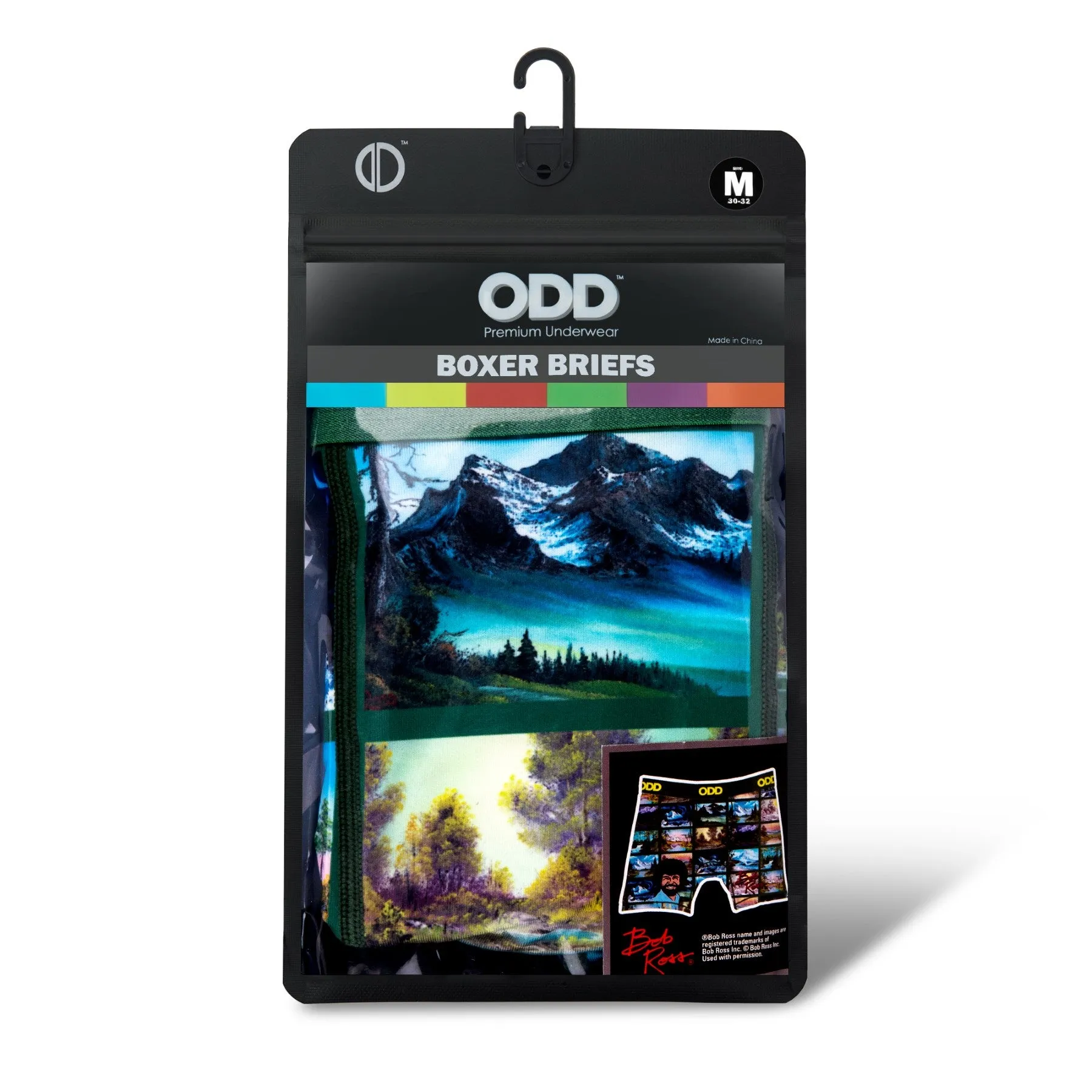 Paintings By Bob Ross Men's Boxer Briefs sold by Odd Sox product image thumbnail 5