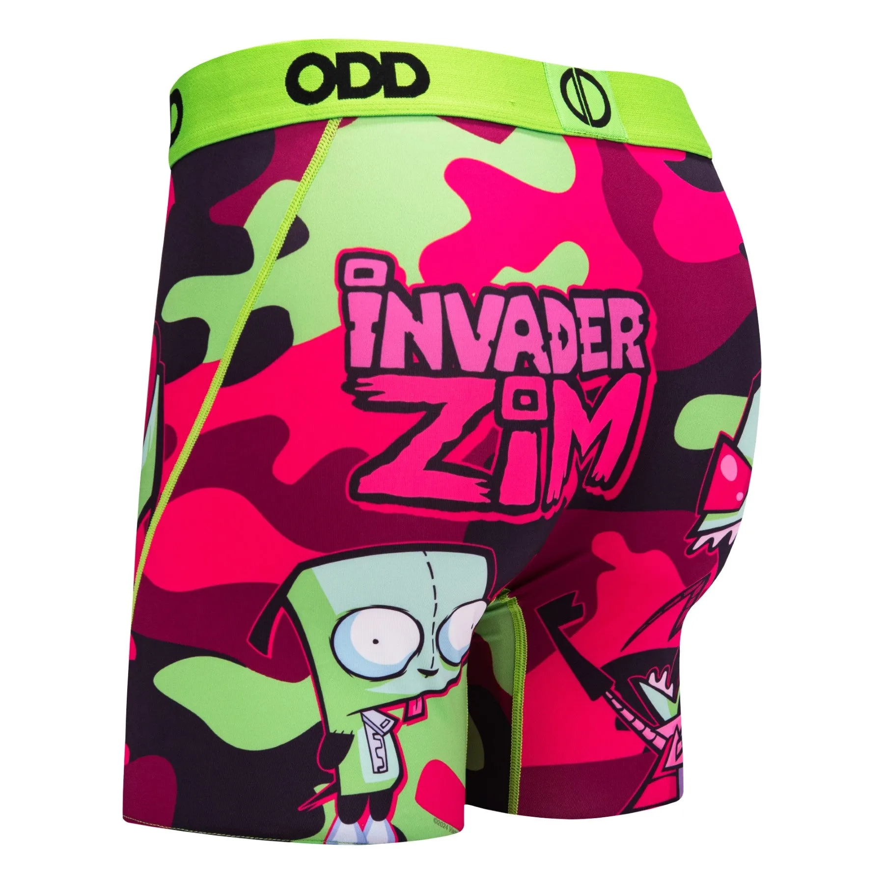 Invader Zim Camo Men's Boxer Briefs sold by Odd Sox product image thumbnail 3
