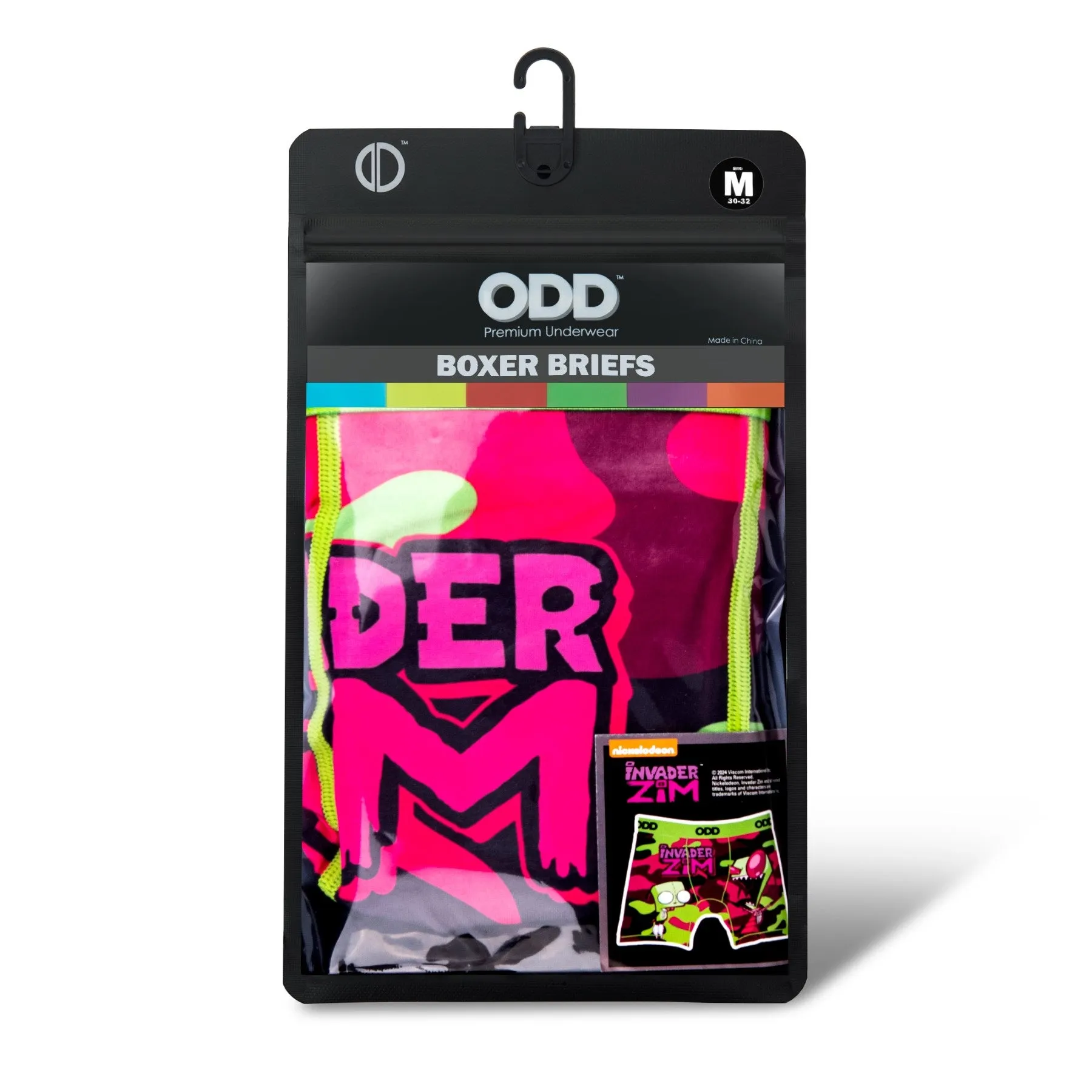 Invader Zim Camo Men's Boxer Briefs sold by Odd Sox product image thumbnail 5