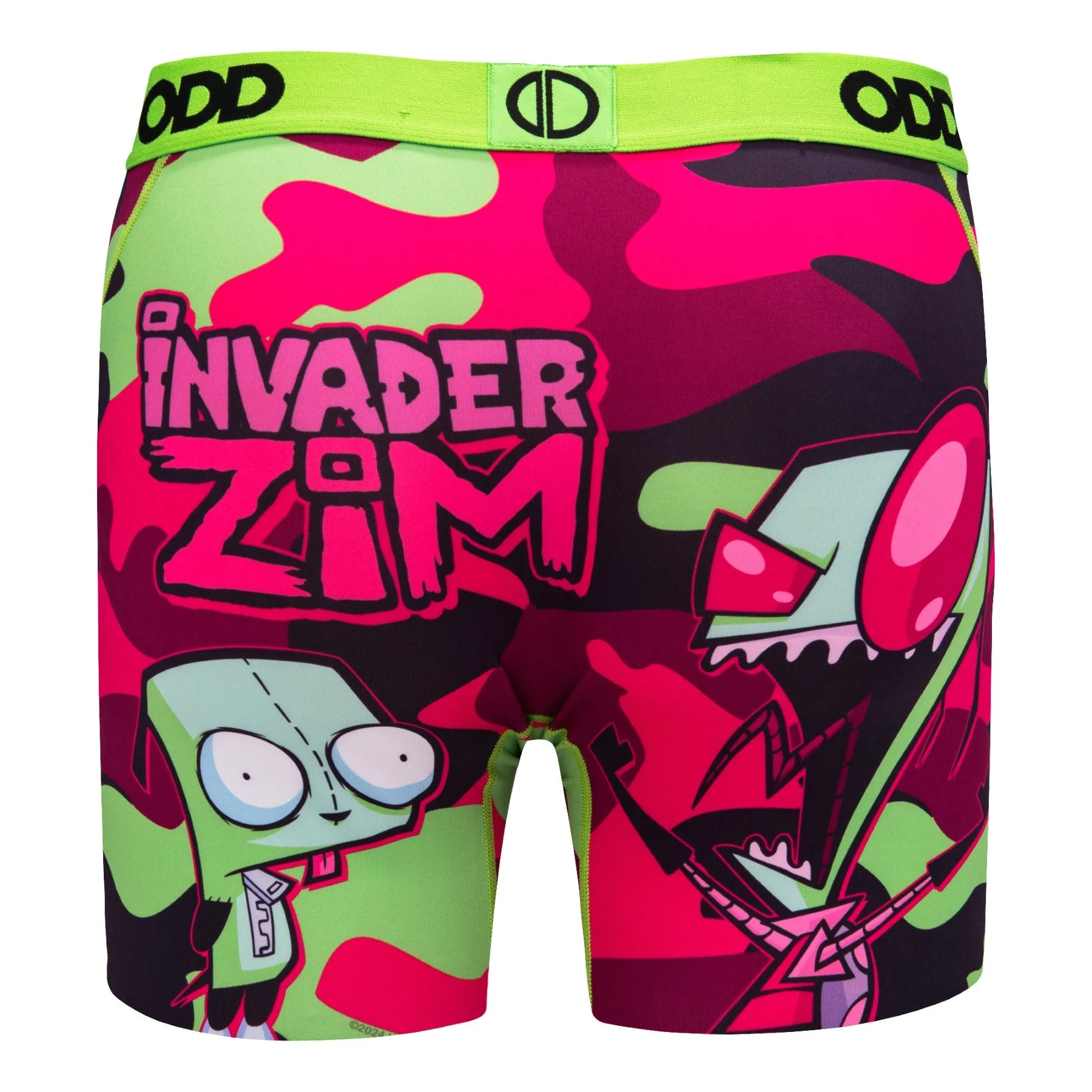 Invader Zim Camo Men's Boxer Briefs sold by Odd Sox product image thumbnail 2