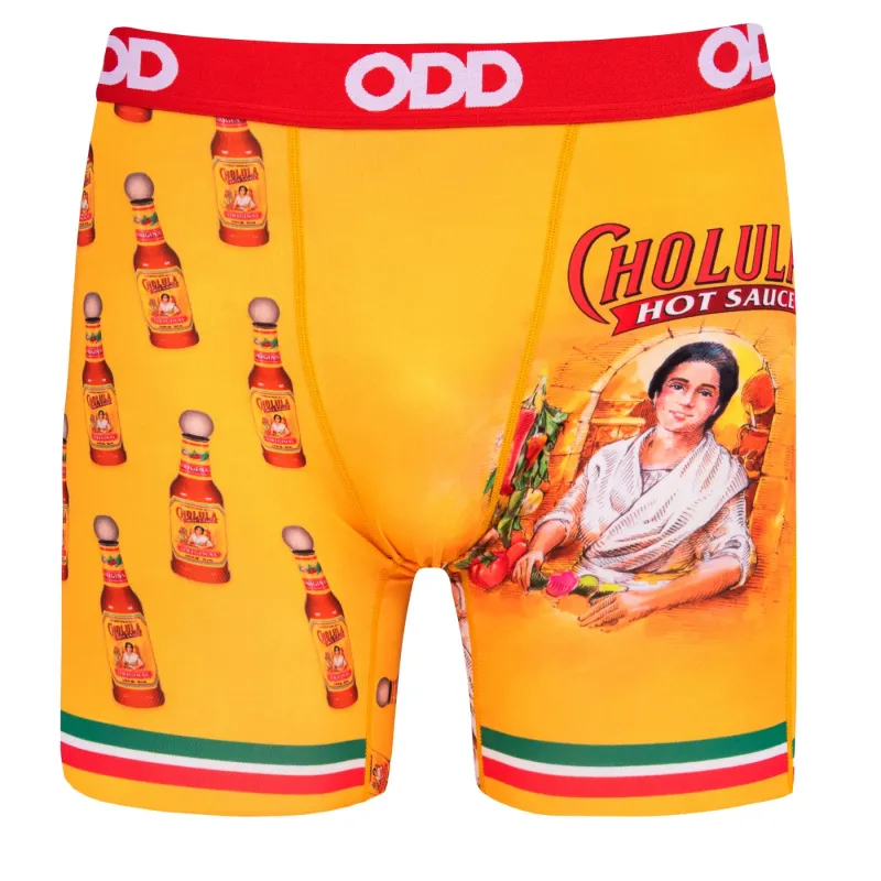 Cholula Lady Men's Boxer Briefs sold by Odd Sox
