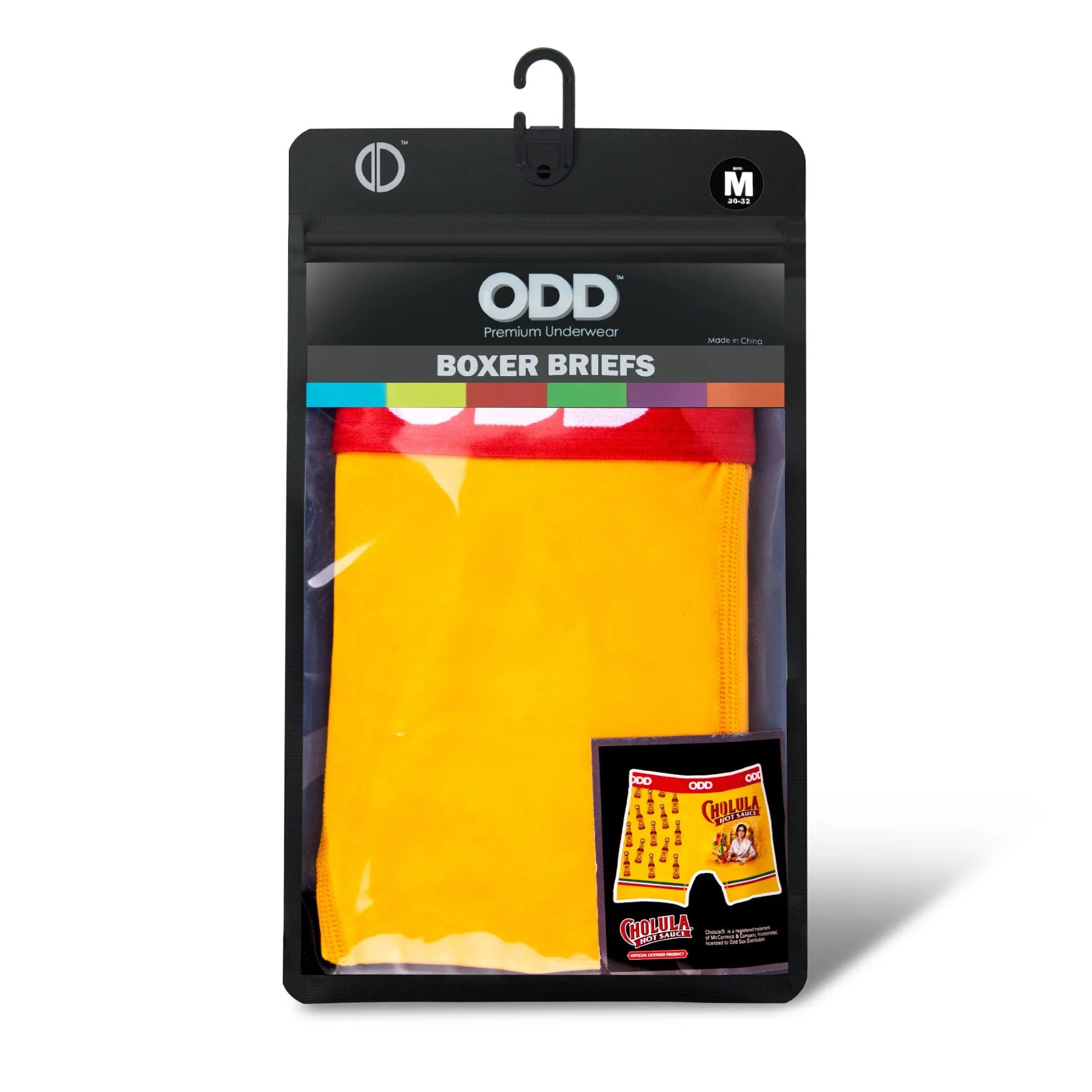 Cholula Lady Men's Boxer Briefs sold by Odd Sox product image thumbnail 5