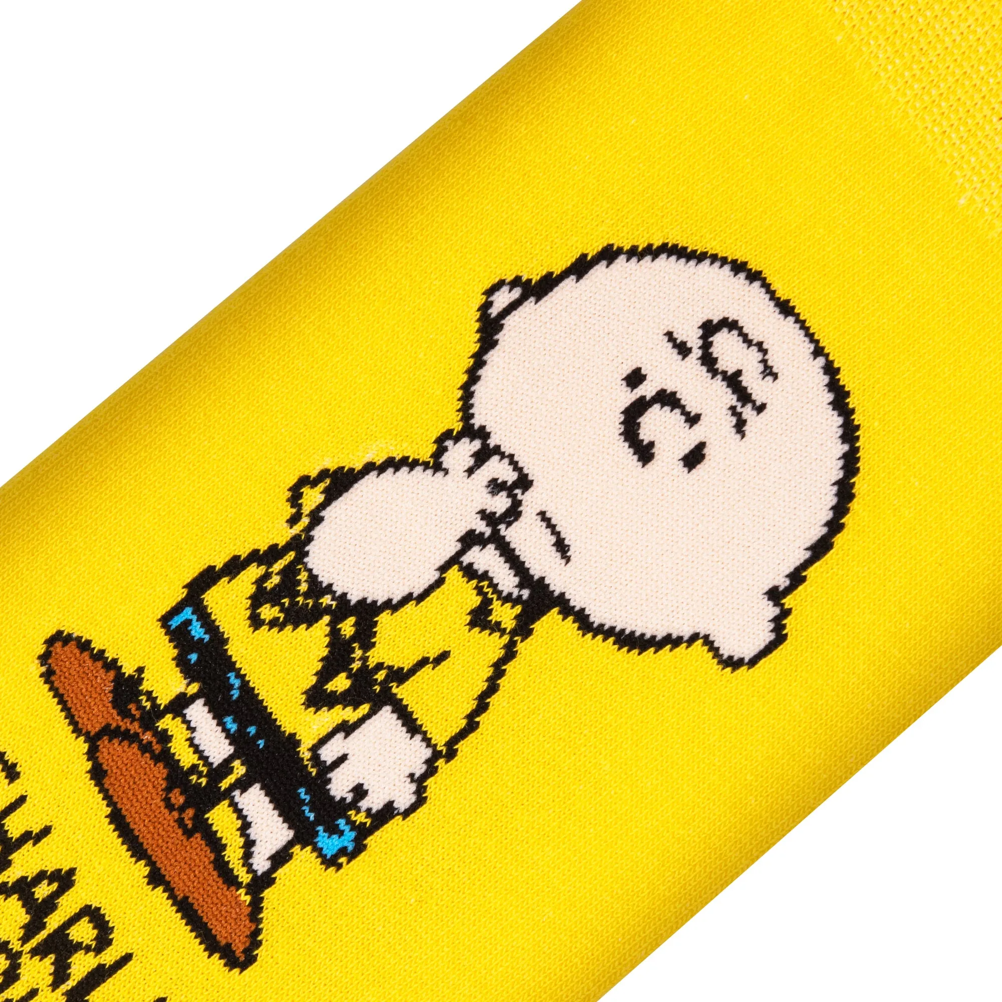 Charlie Brown Men's Crew Socks sold by Odd Sox product image thumbnail 4