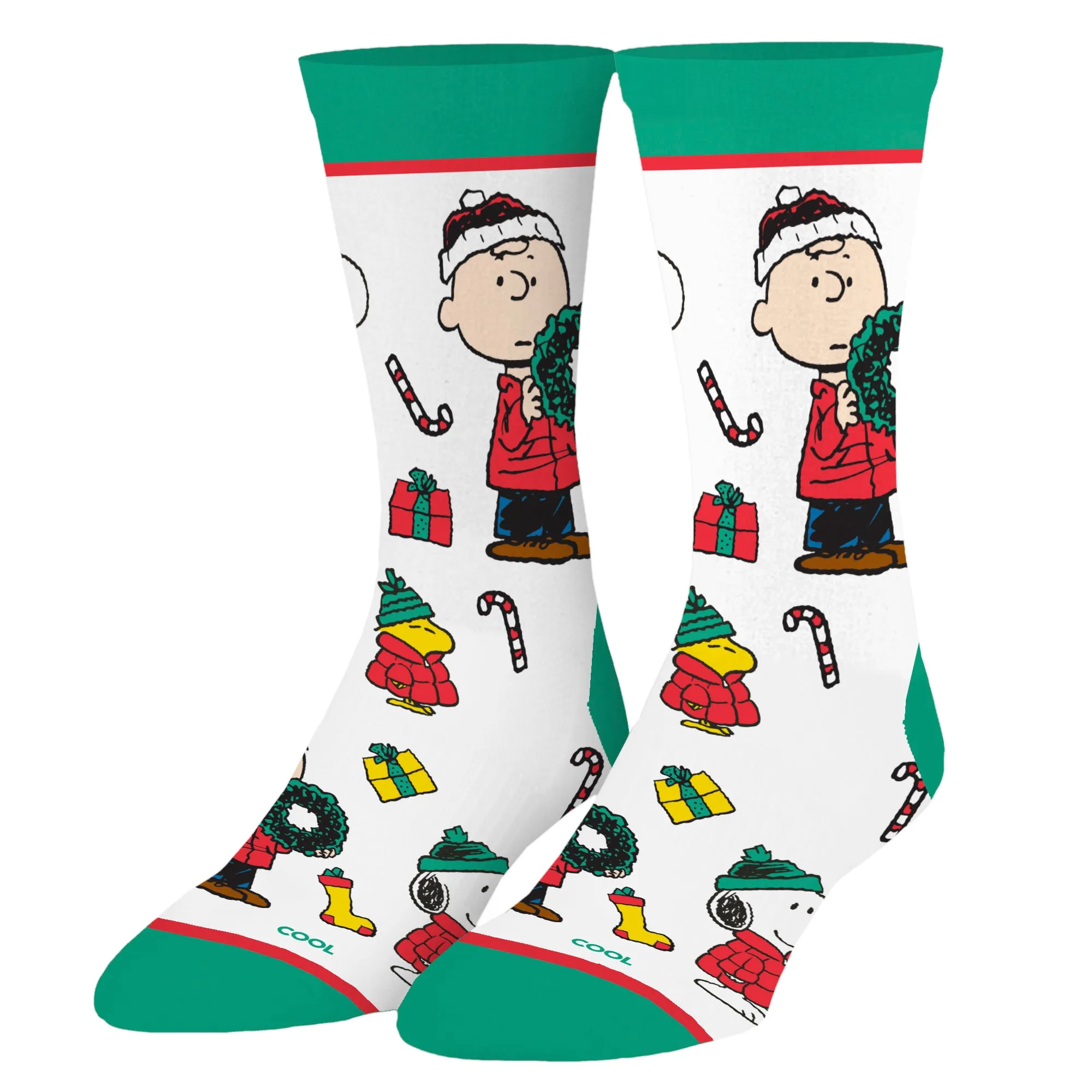 A Charlie Brown Christmas Men's Crew Socks sold by Odd Sox