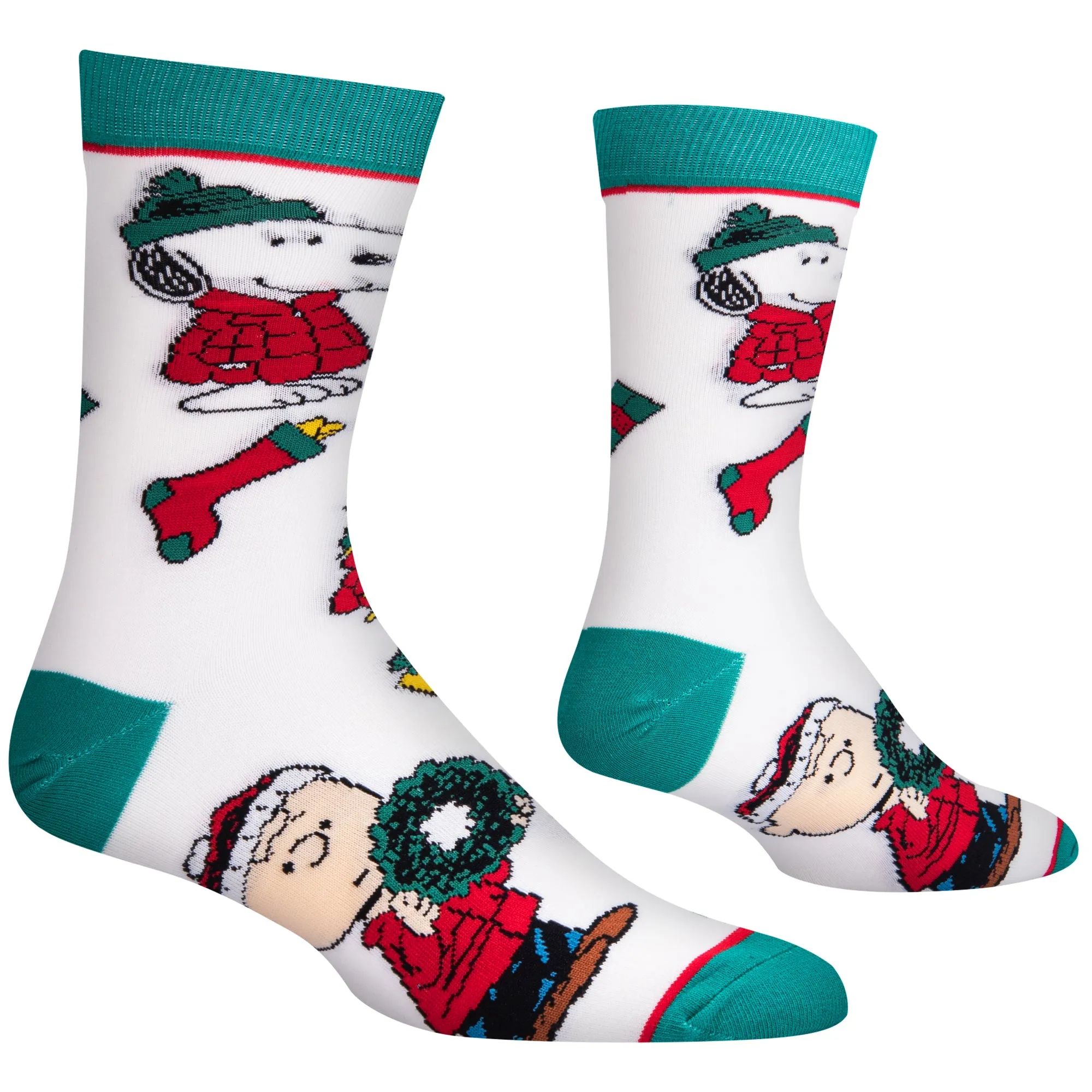 A Charlie Brown Christmas Men's Crew Socks sold by Odd Sox product image thumbnail 3