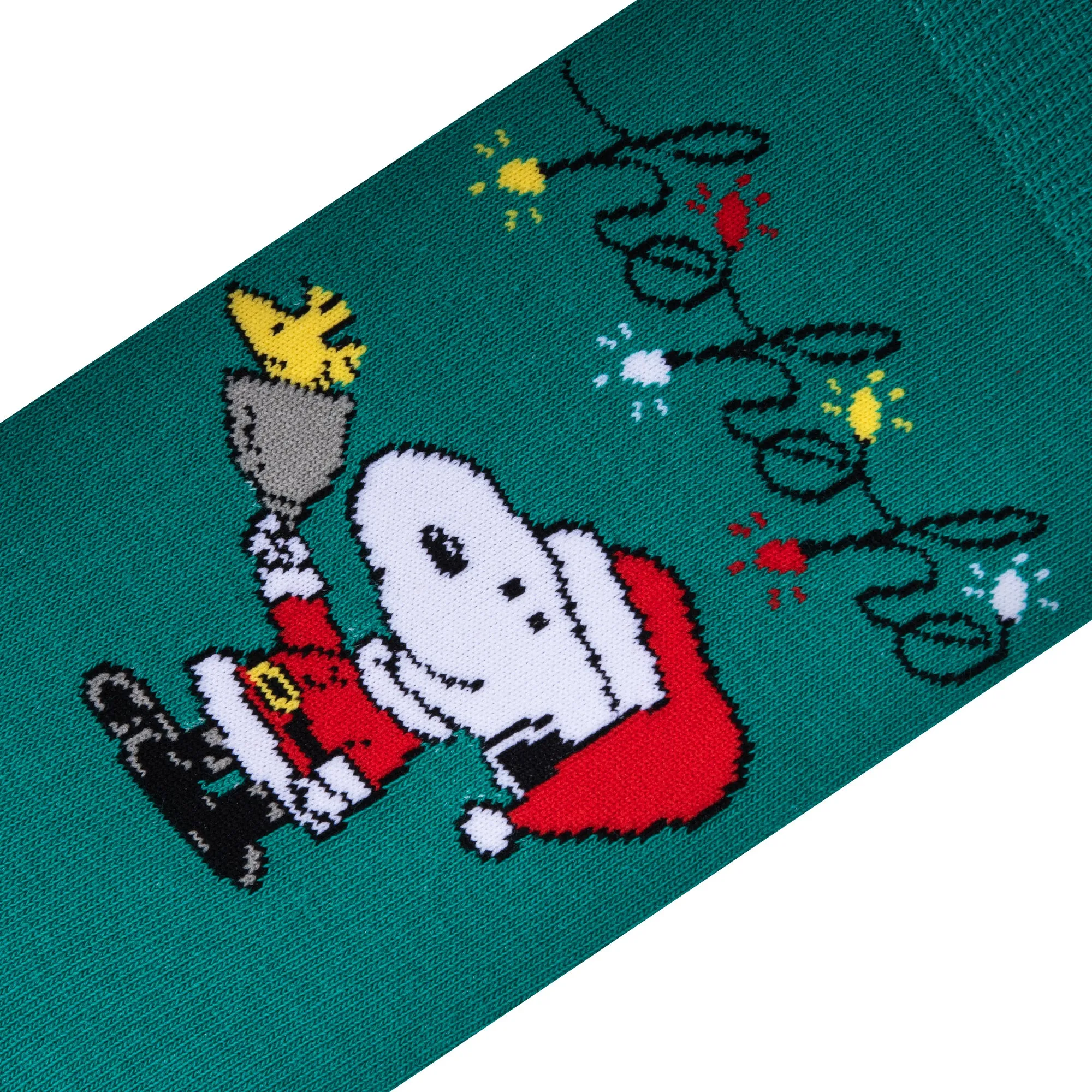 Snoopy Claus Women's Crew Socks sold by Odd Sox product image thumbnail 4