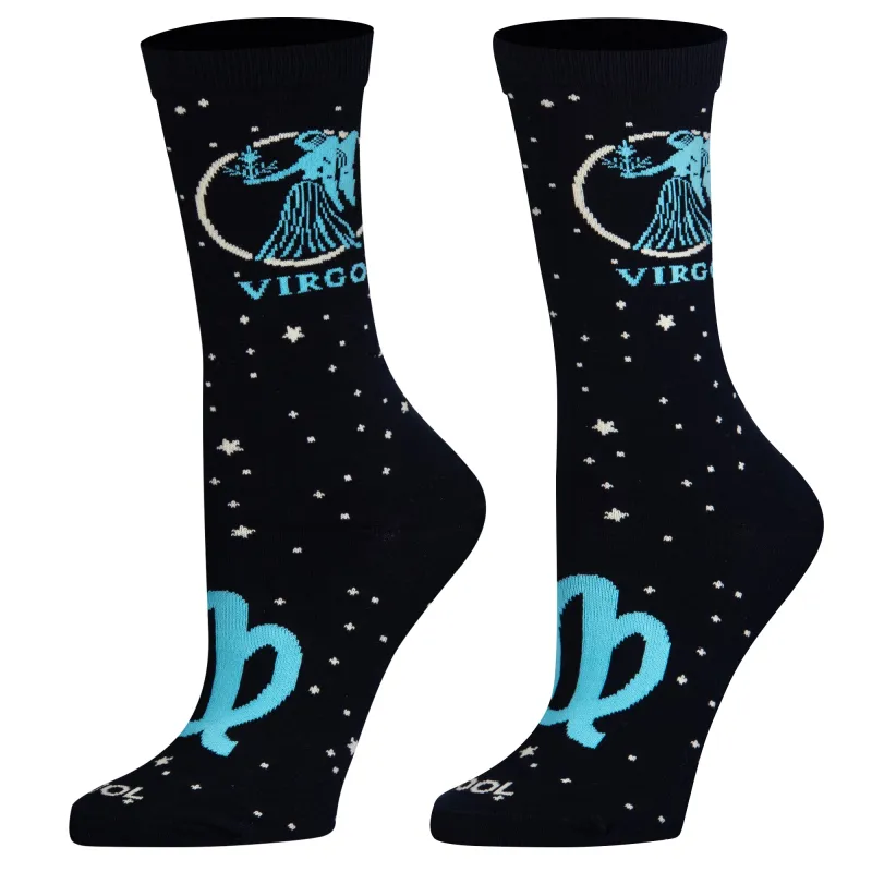 Virgo Women's Crew Socks sold by Odd Sox