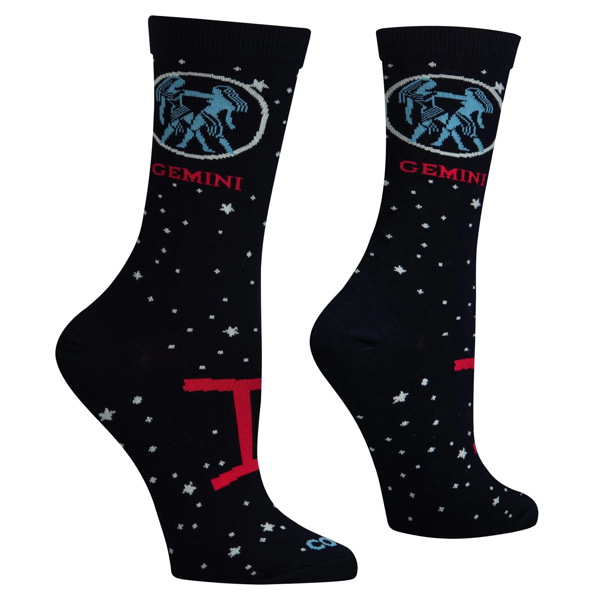 Gemini Women's Crew Socks sold by Odd Sox product image thumbnail 3
