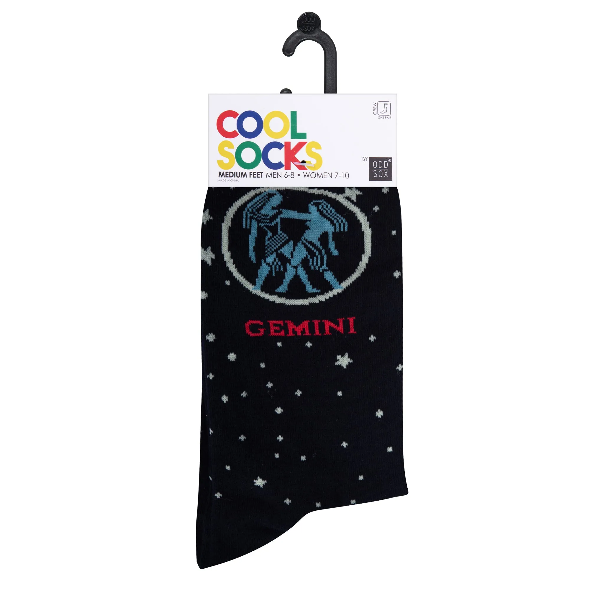 Gemini Women's Crew Socks sold by Odd Sox product image thumbnail 5