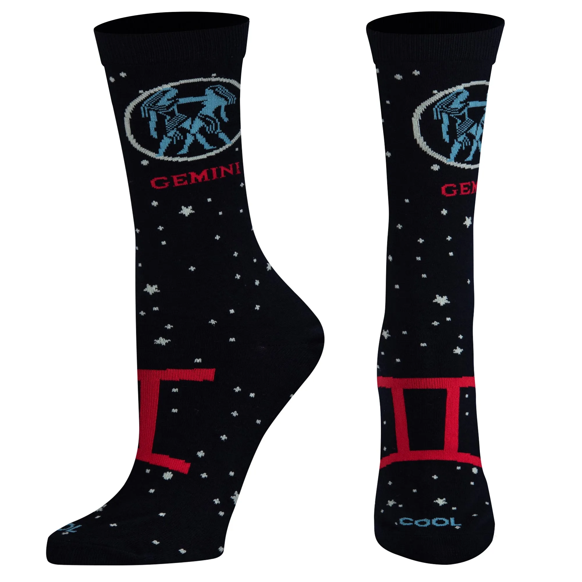 Gemini Women's Crew Socks sold by Odd Sox product image thumbnail 2