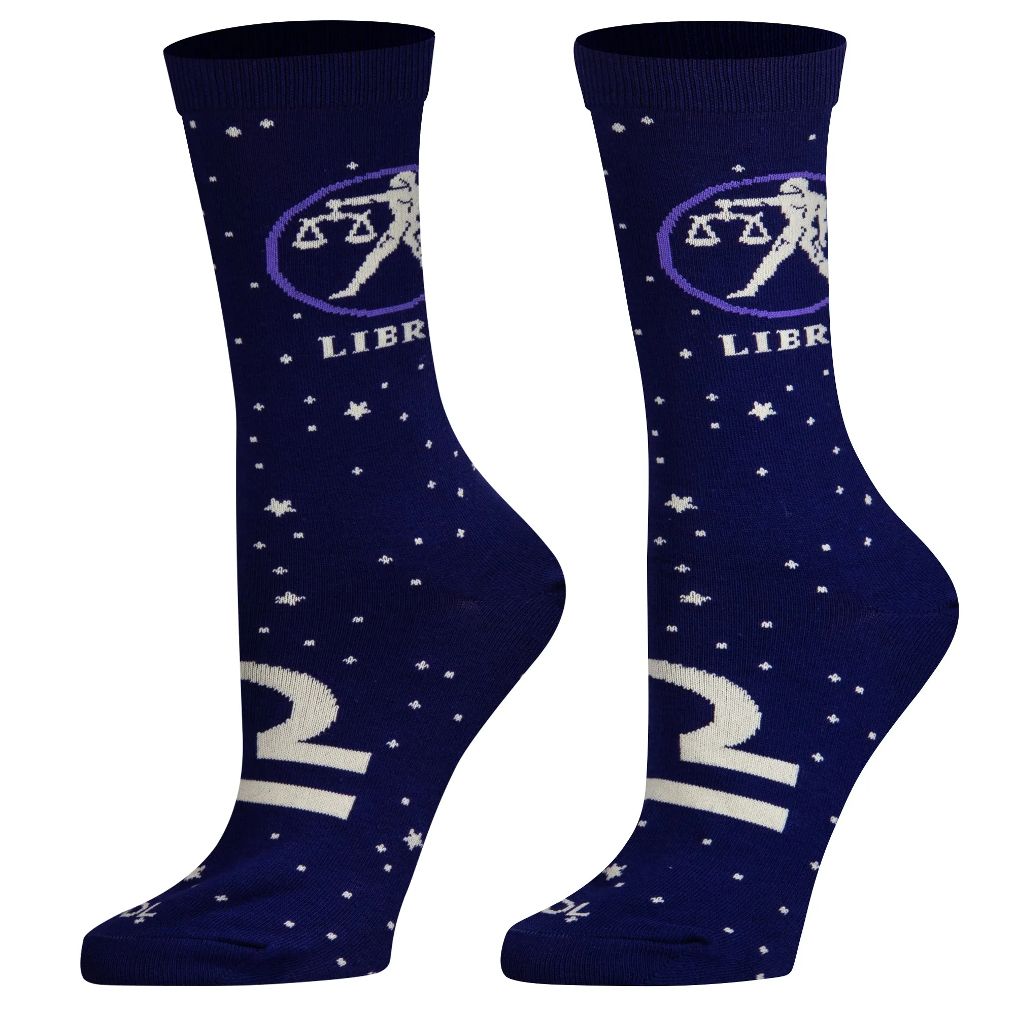 Libra Women's Crew Socks sold by Odd Sox