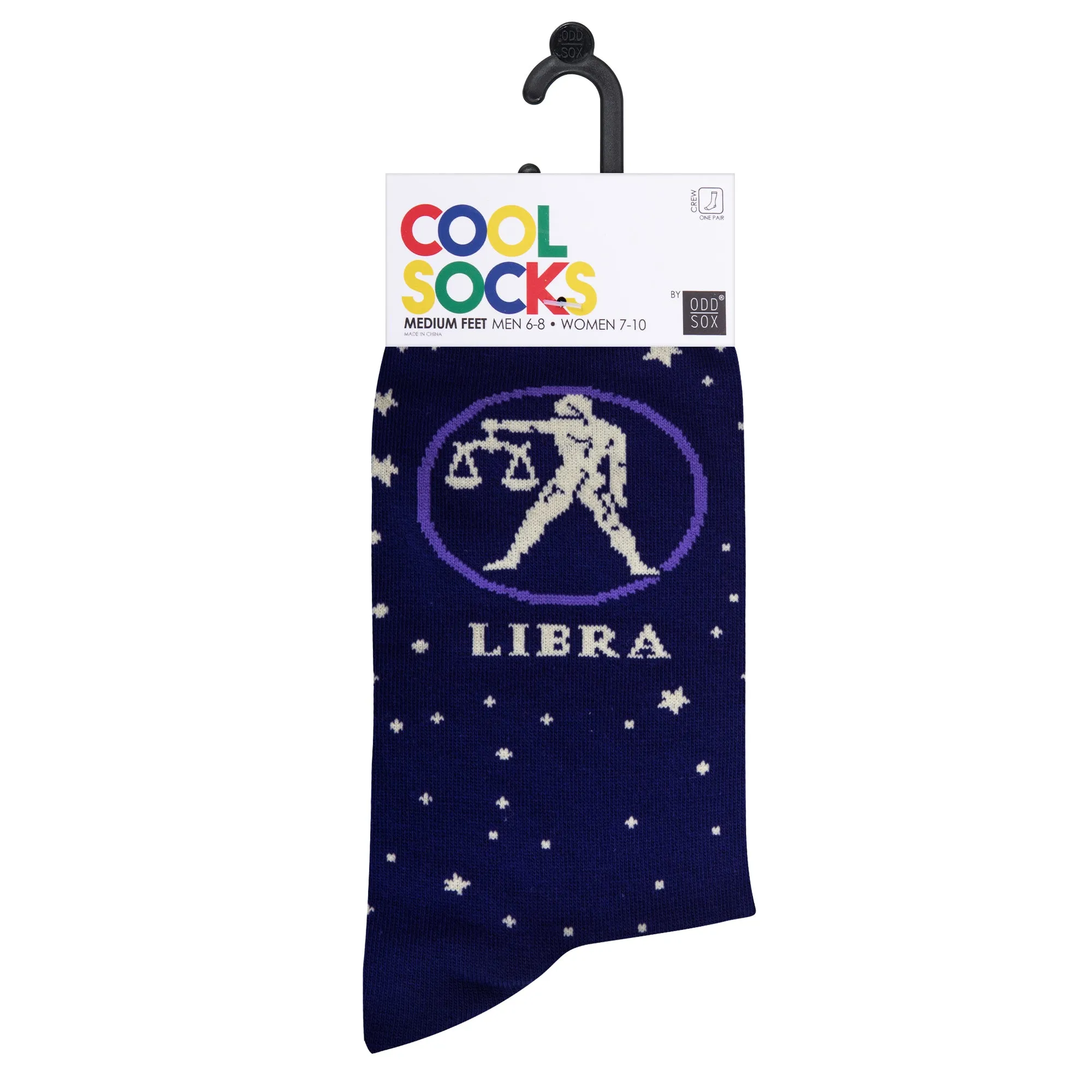 Libra Women's Crew Socks sold by Odd Sox product image thumbnail 5