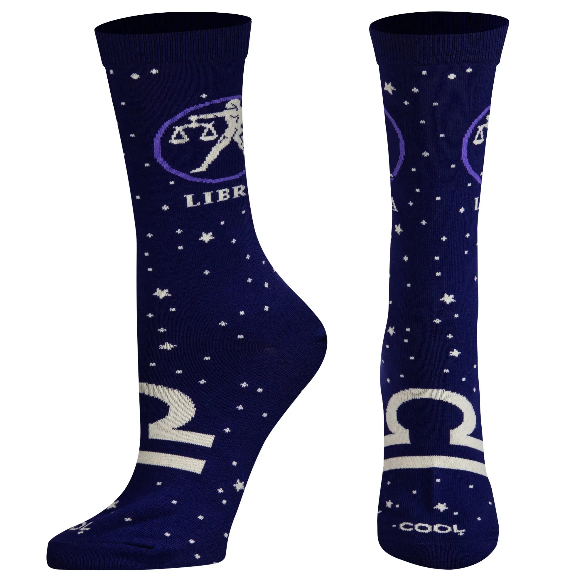 Libra Women's Crew Socks sold by Odd Sox product image thumbnail 2