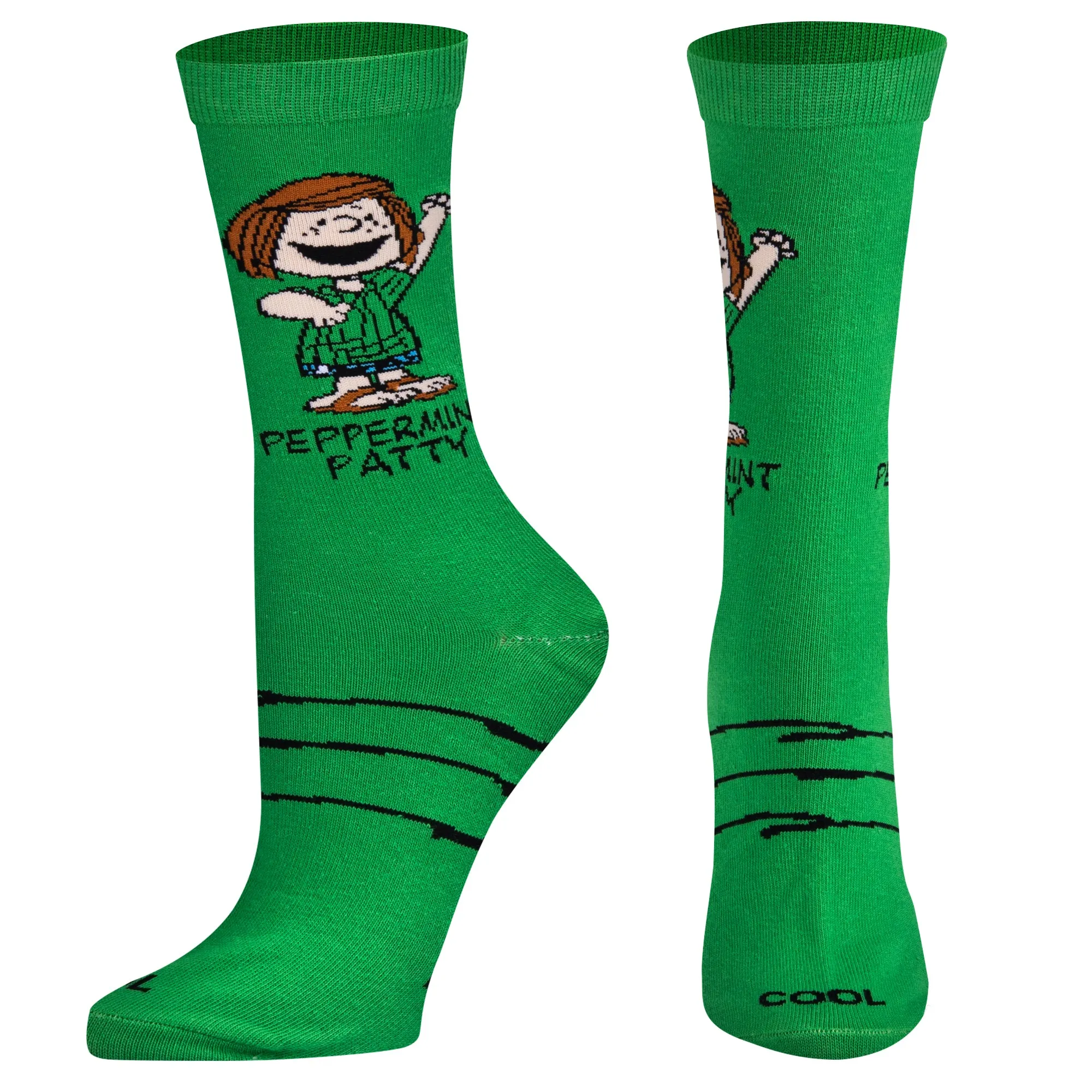 Peppermint Patty Women's Crew Socks sold by Odd Sox product image thumbnail 2