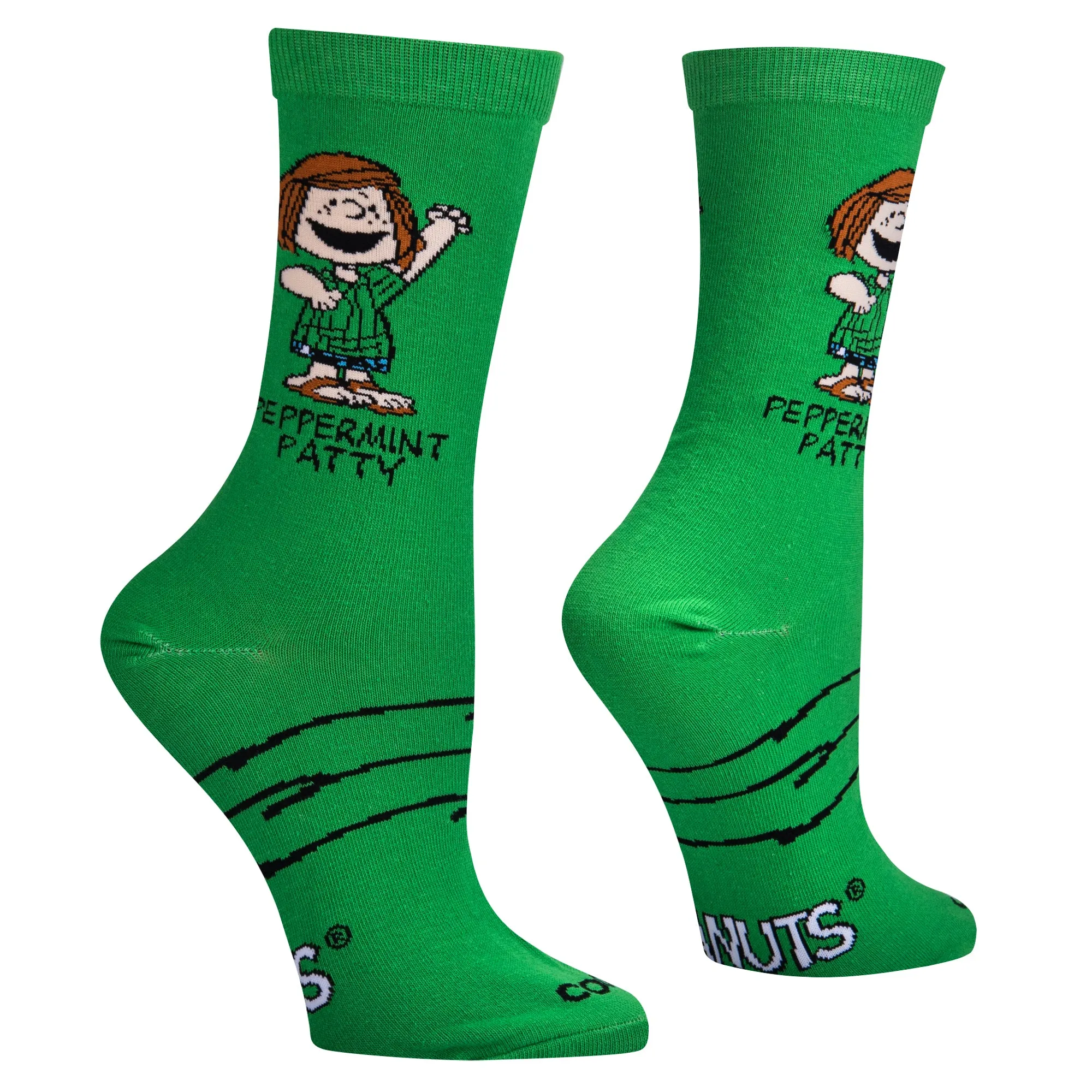 Peppermint Patty Women's Crew Socks sold by Odd Sox product image thumbnail 3