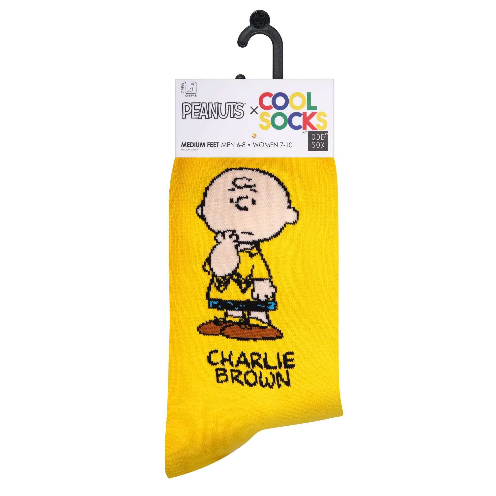 Charlie Brown Women's Crew Socks sold by Odd Sox product image thumbnail 5
