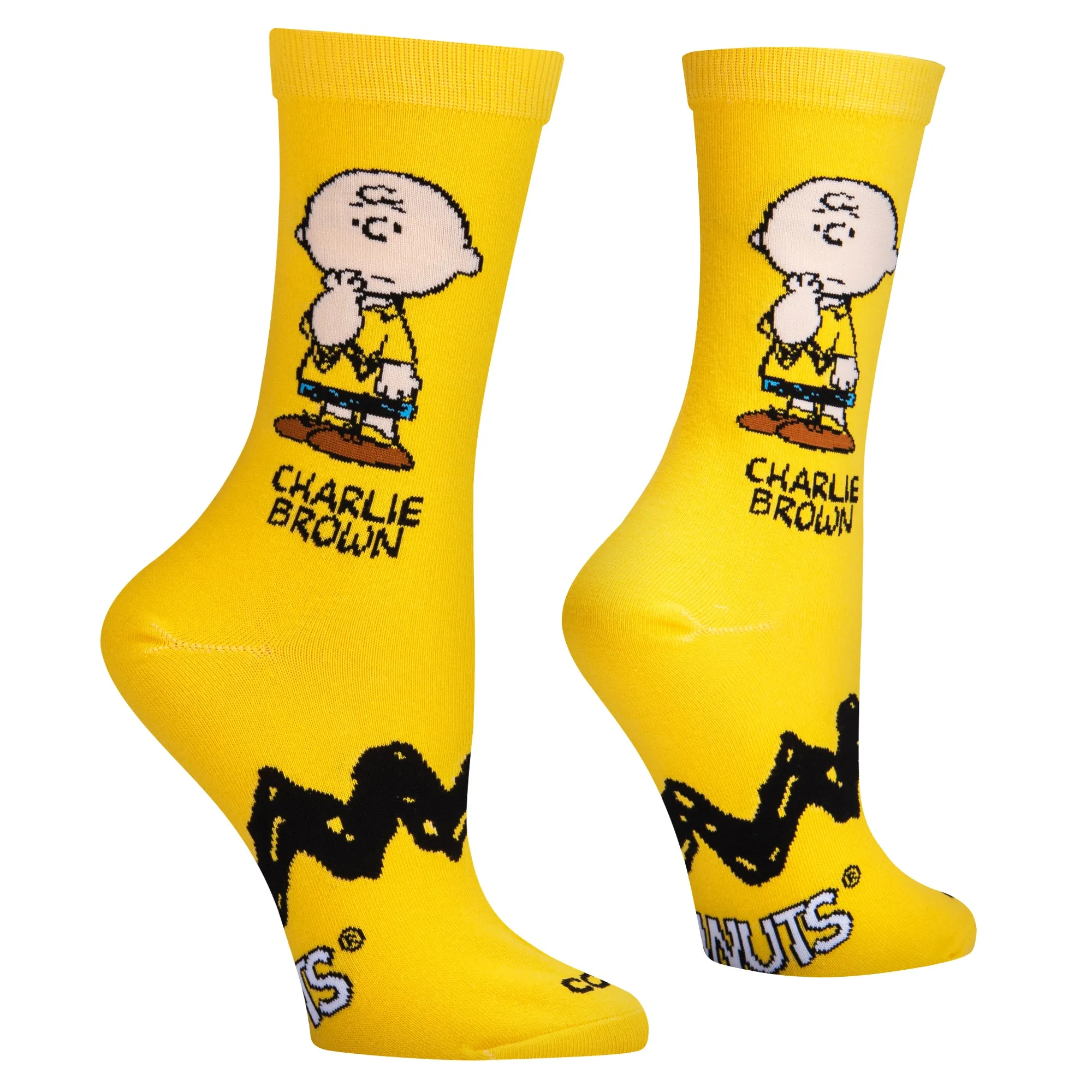 Charlie Brown Women's Crew Socks sold by Odd Sox product image thumbnail 3