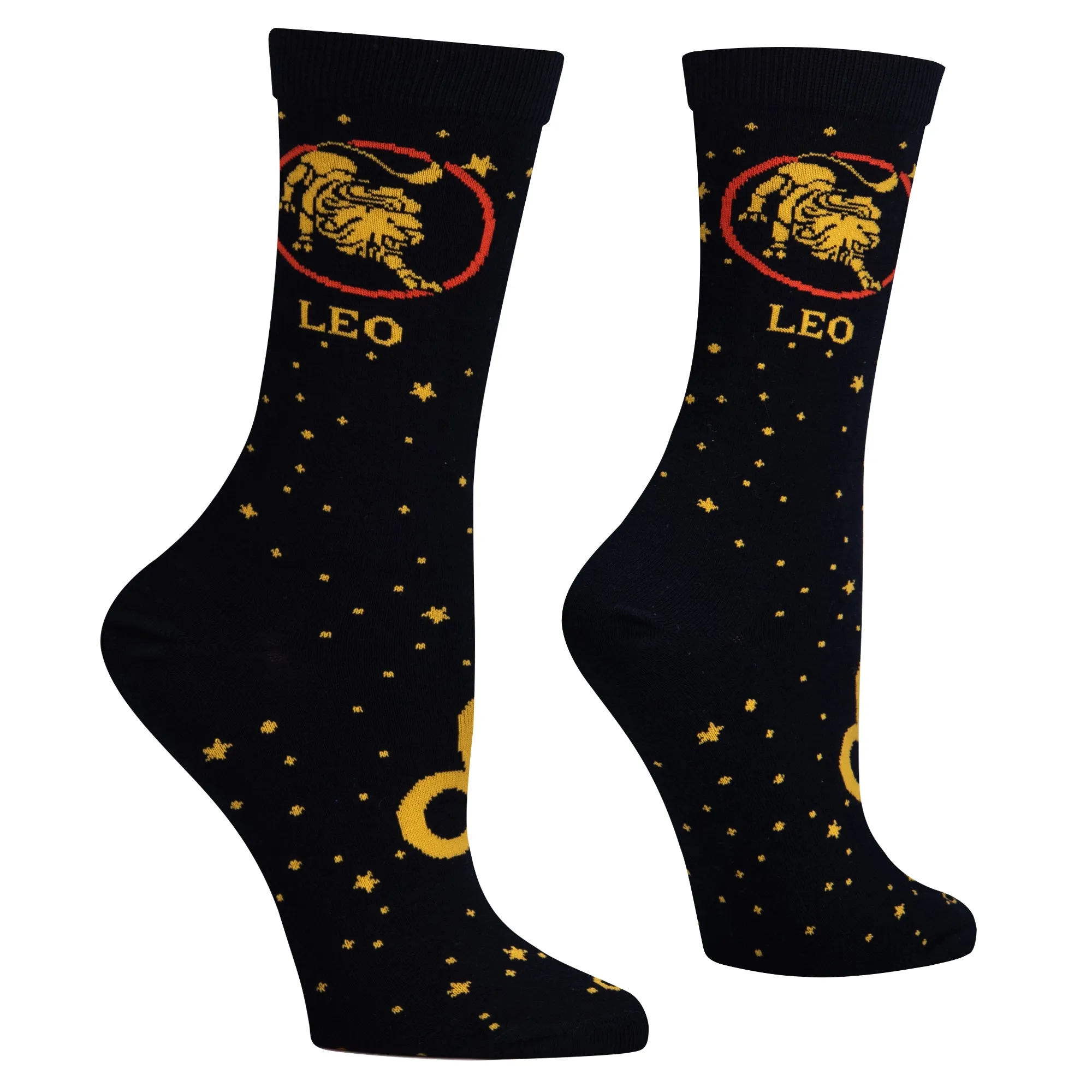 Leo Women's Crew Socks sold by Odd Sox product image thumbnail 3