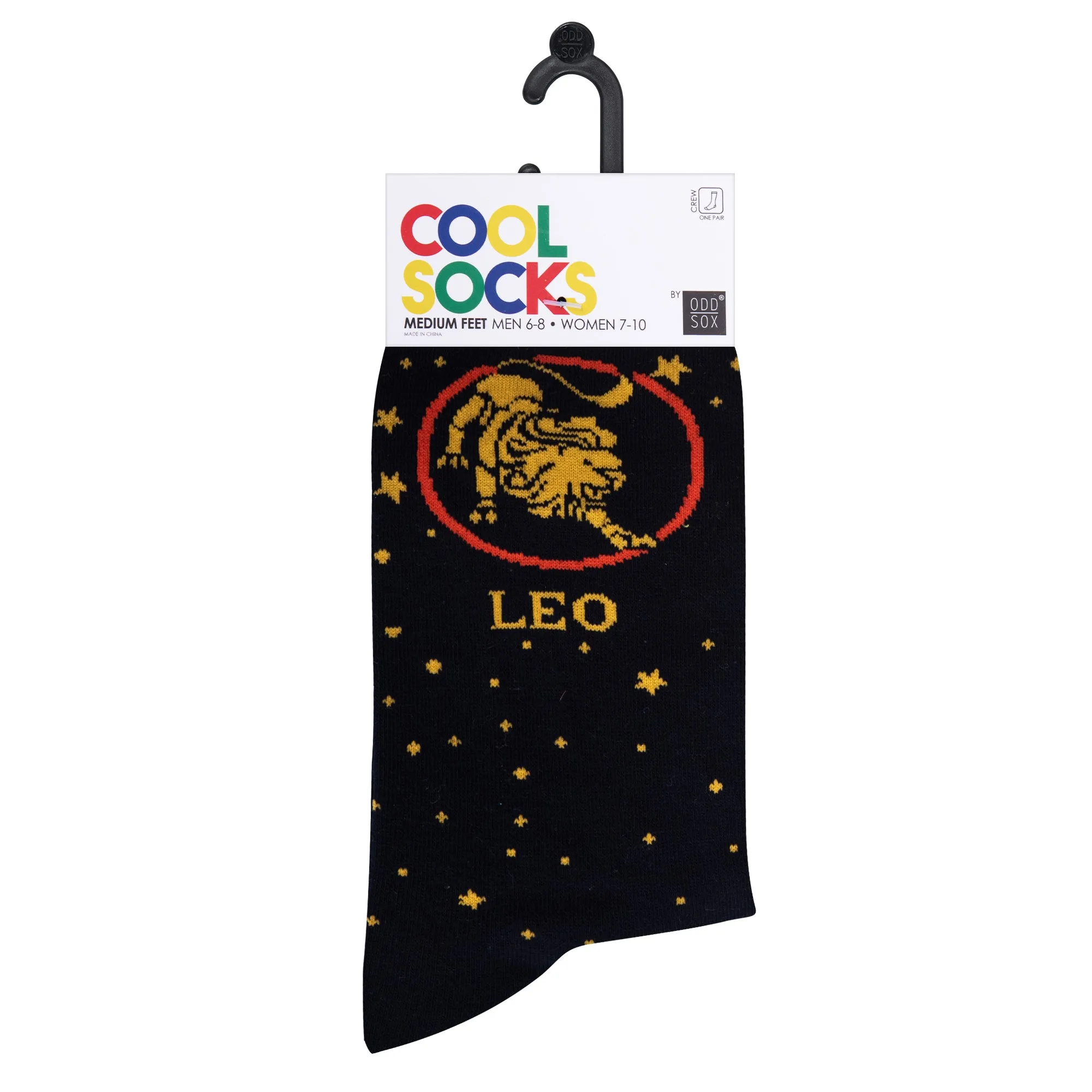 Leo Women's Crew Socks sold by Odd Sox product image thumbnail 5