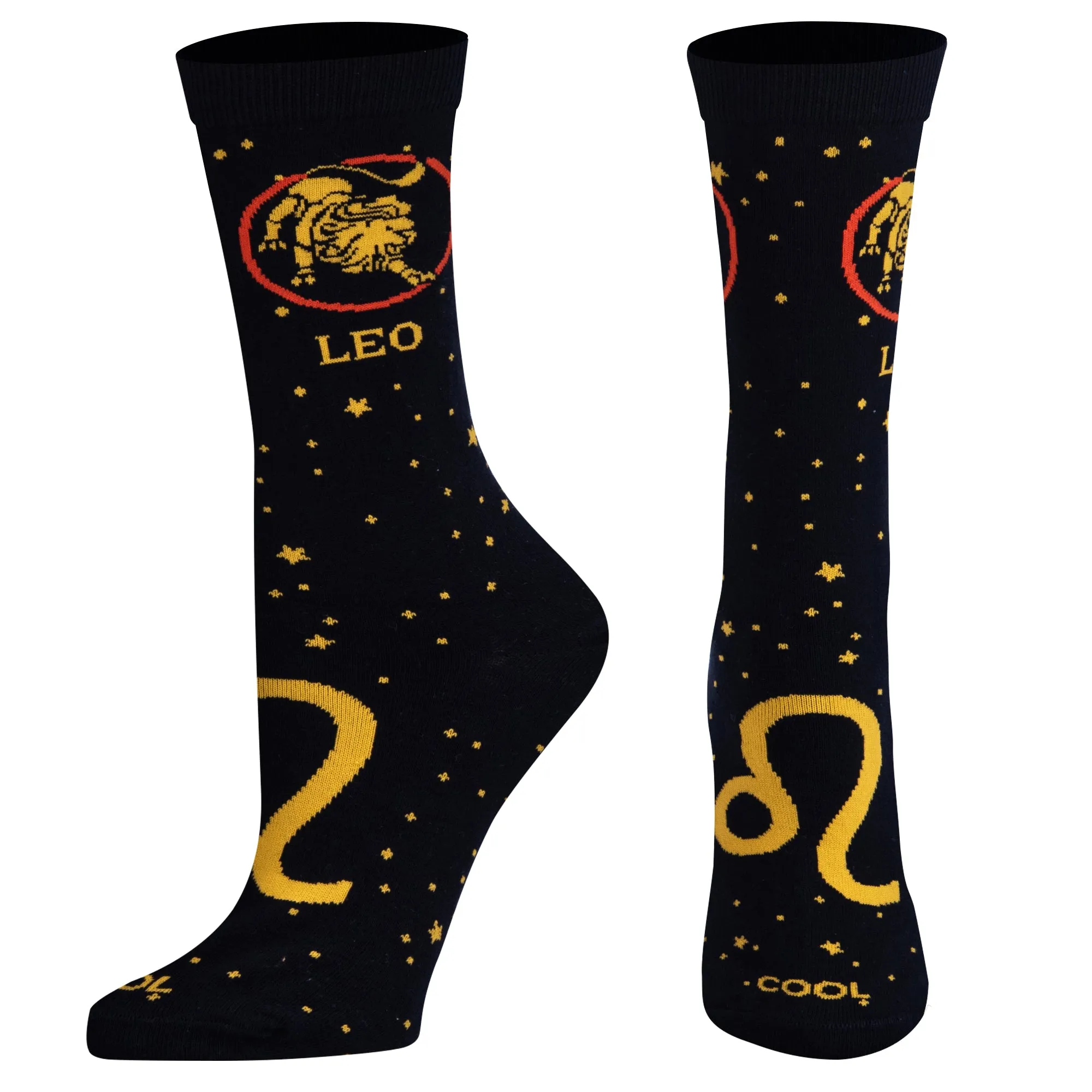 Leo Women's Crew Socks sold by Odd Sox product image thumbnail 2
