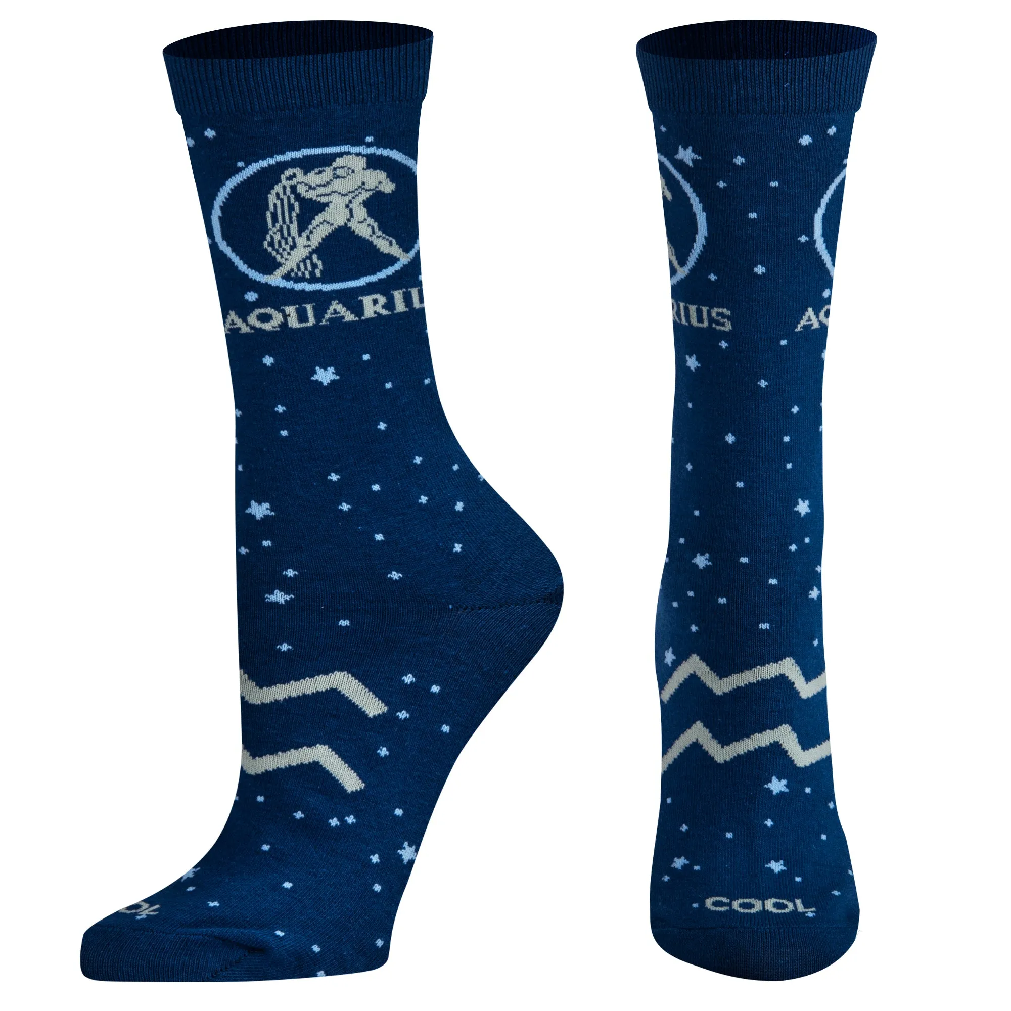 Aquarius Women's Crew Socks sold by Odd Sox product image thumbnail 2