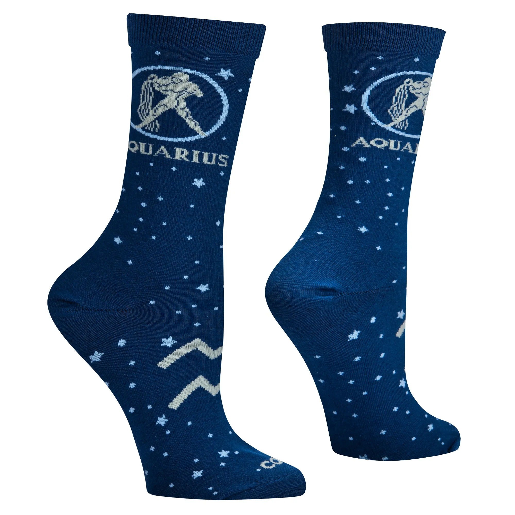 Aquarius Women's Crew Socks sold by Odd Sox product image thumbnail 3