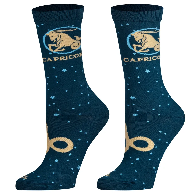 Capricorn  Women's Crew Socks sold by Odd Sox