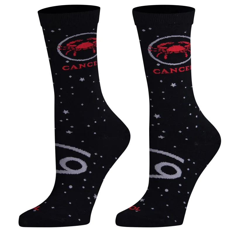 Cancer  Women's Crew Socks sold by Odd Sox