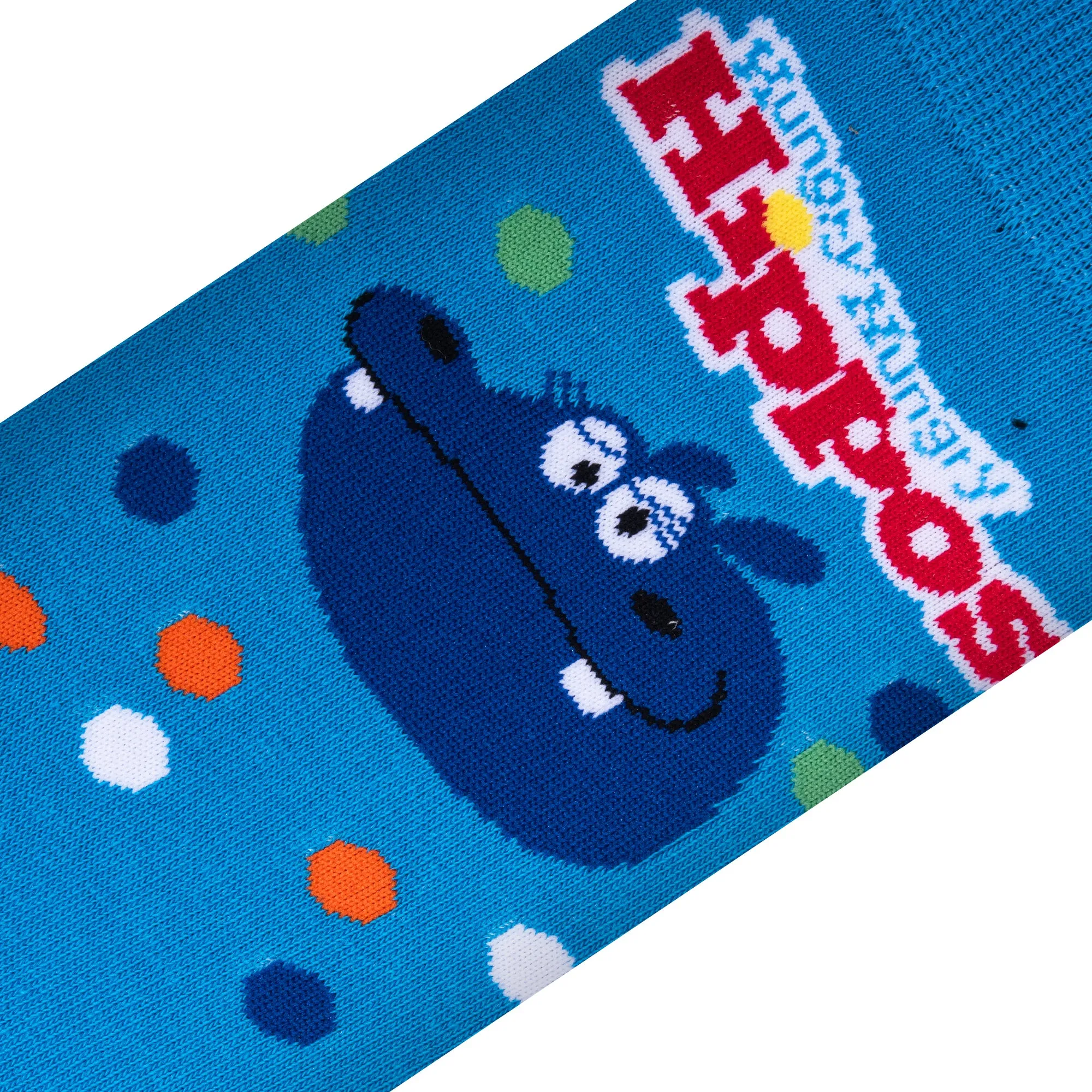 Hungry Hungry Hippos Women's Crew Socks sold by Odd Sox product image thumbnail 4