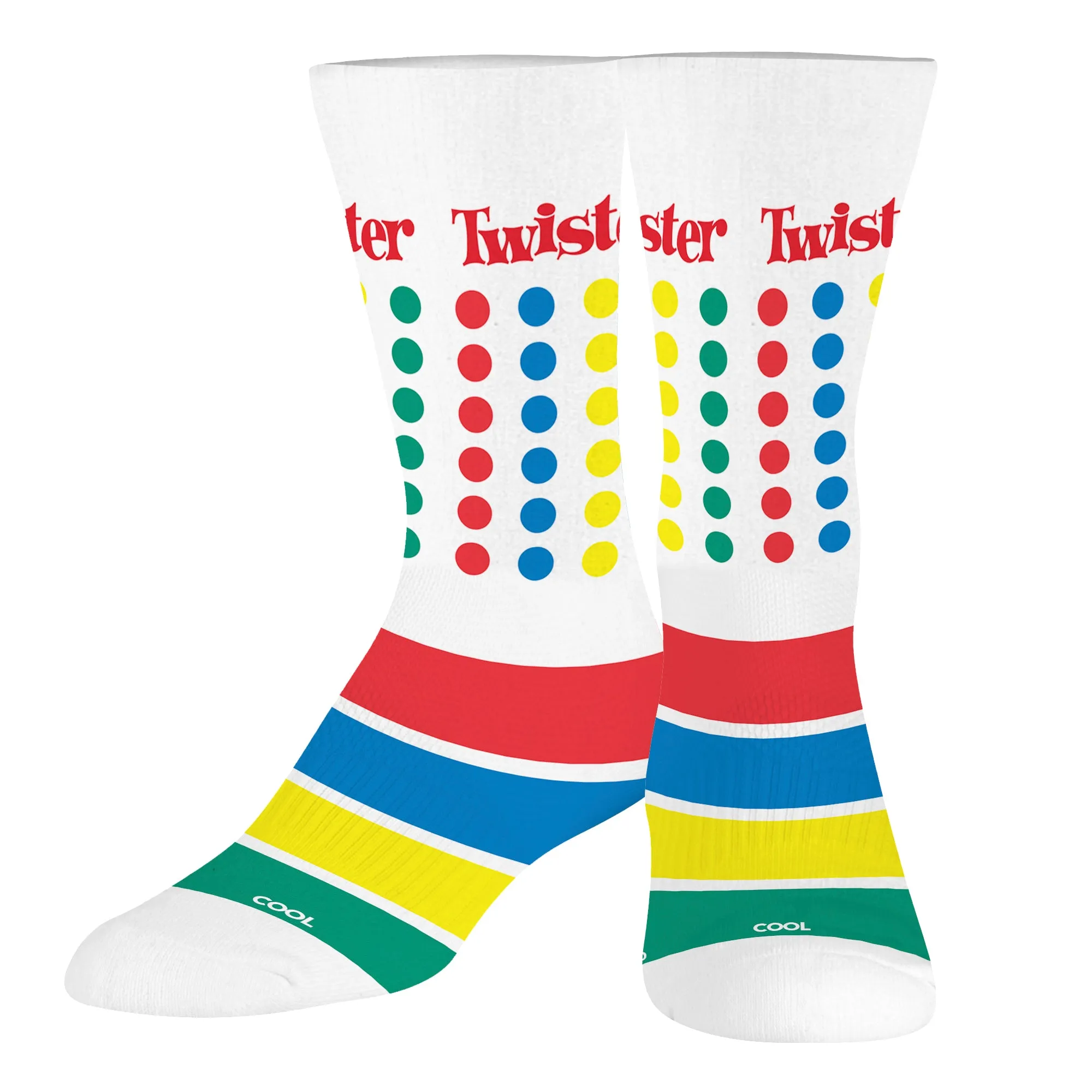 Twister Colors Men's Crew Socks sold by Odd Sox product image thumbnail 2