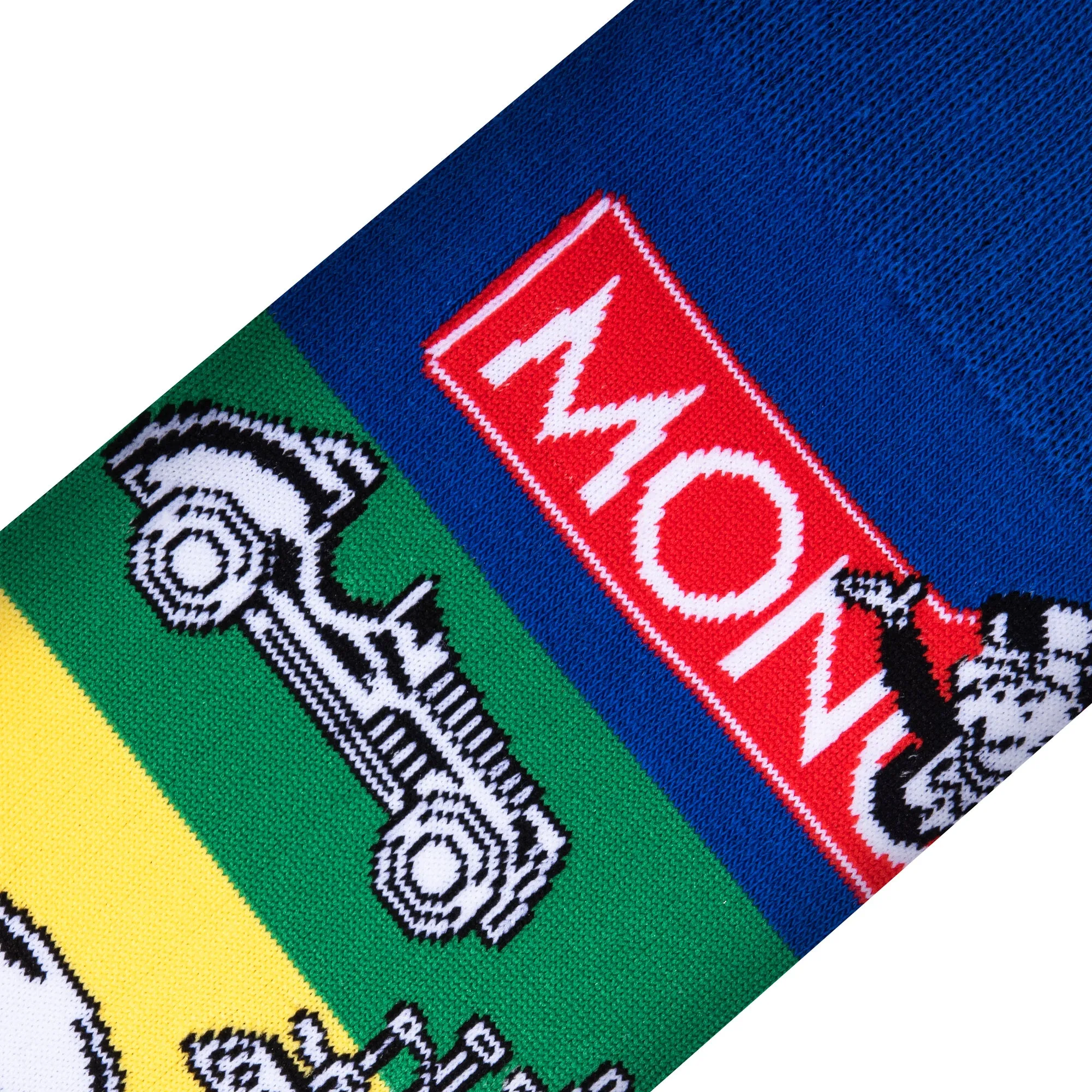 Monopoly Pieces Men's Crew Socks sold by Odd Sox product image thumbnail 4