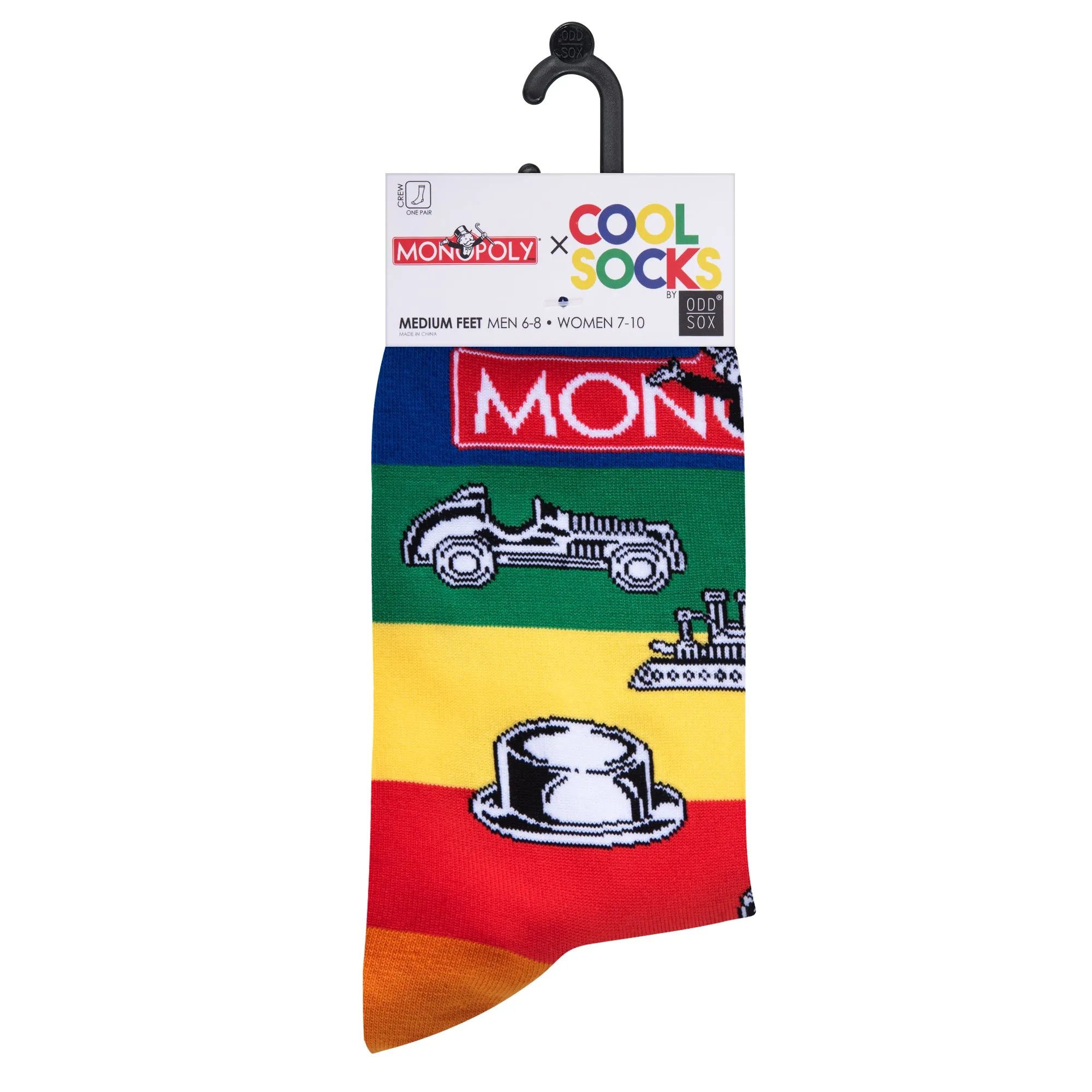 Monopoly Pieces Women's Crew Socks sold by Odd Sox product image thumbnail 5
