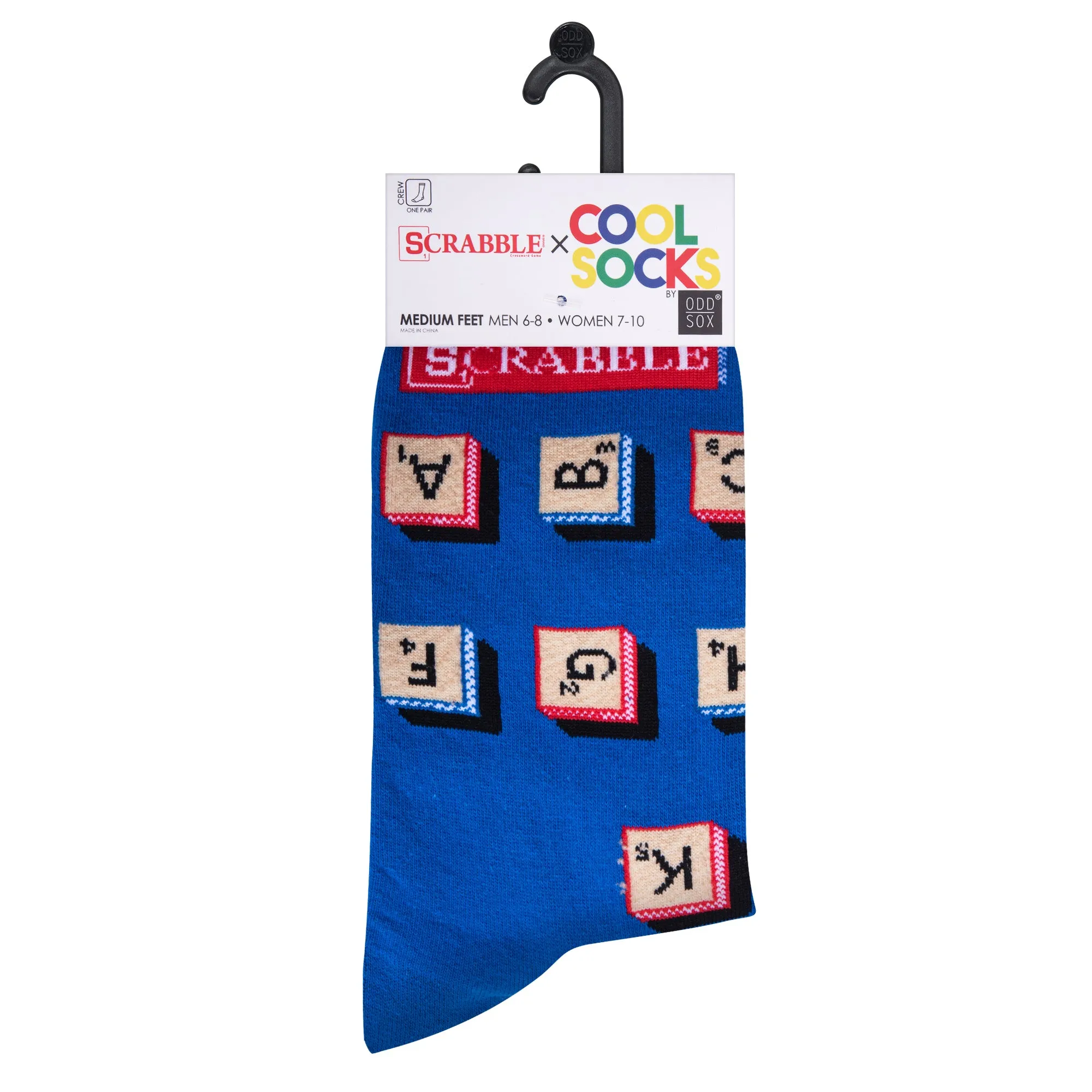Scrabble Letters Women's Crew Socks sold by Odd Sox product image thumbnail 5