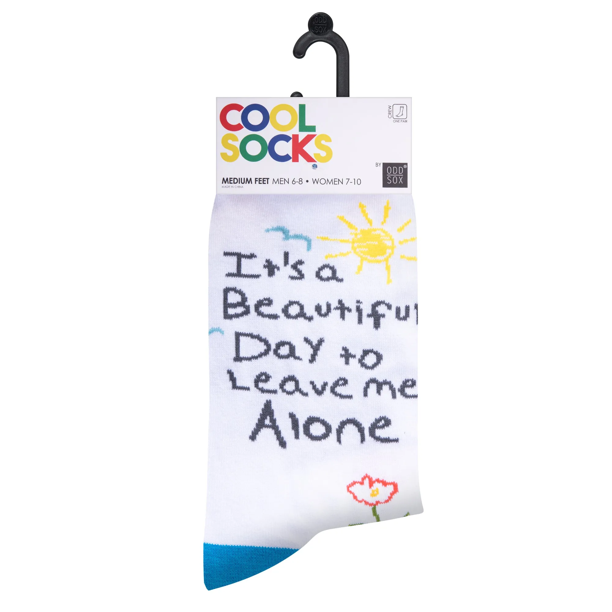 Its A Beautiful Day Women's Crew Socks sold by Odd Sox product image thumbnail 5