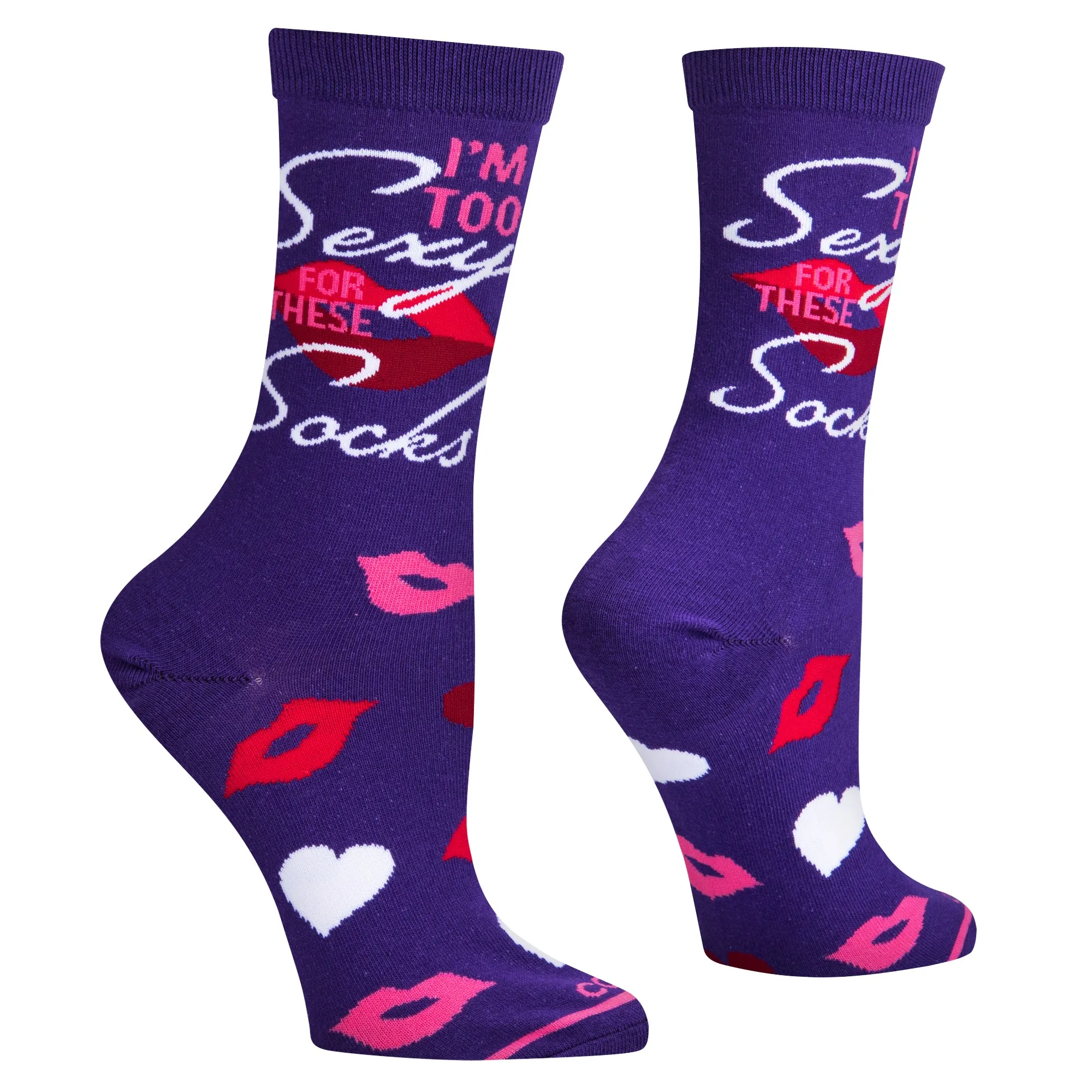 Too Sexy Women's Crew Socks sold by Odd Sox product image thumbnail 3